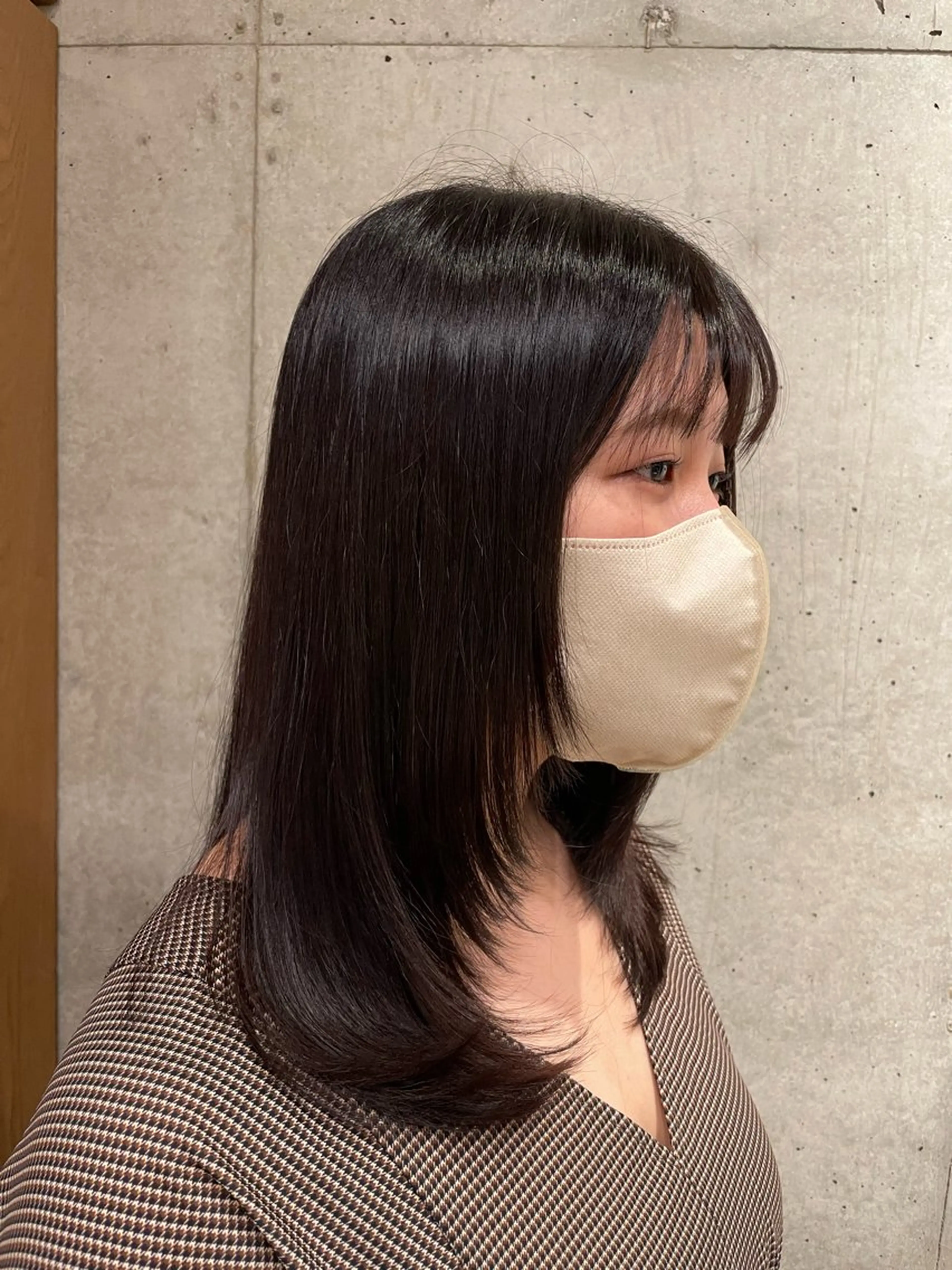 ロング カラー 髪質改善 レイヤーカット CRESCENDO 山本樹カットカラーのヘアスタイル