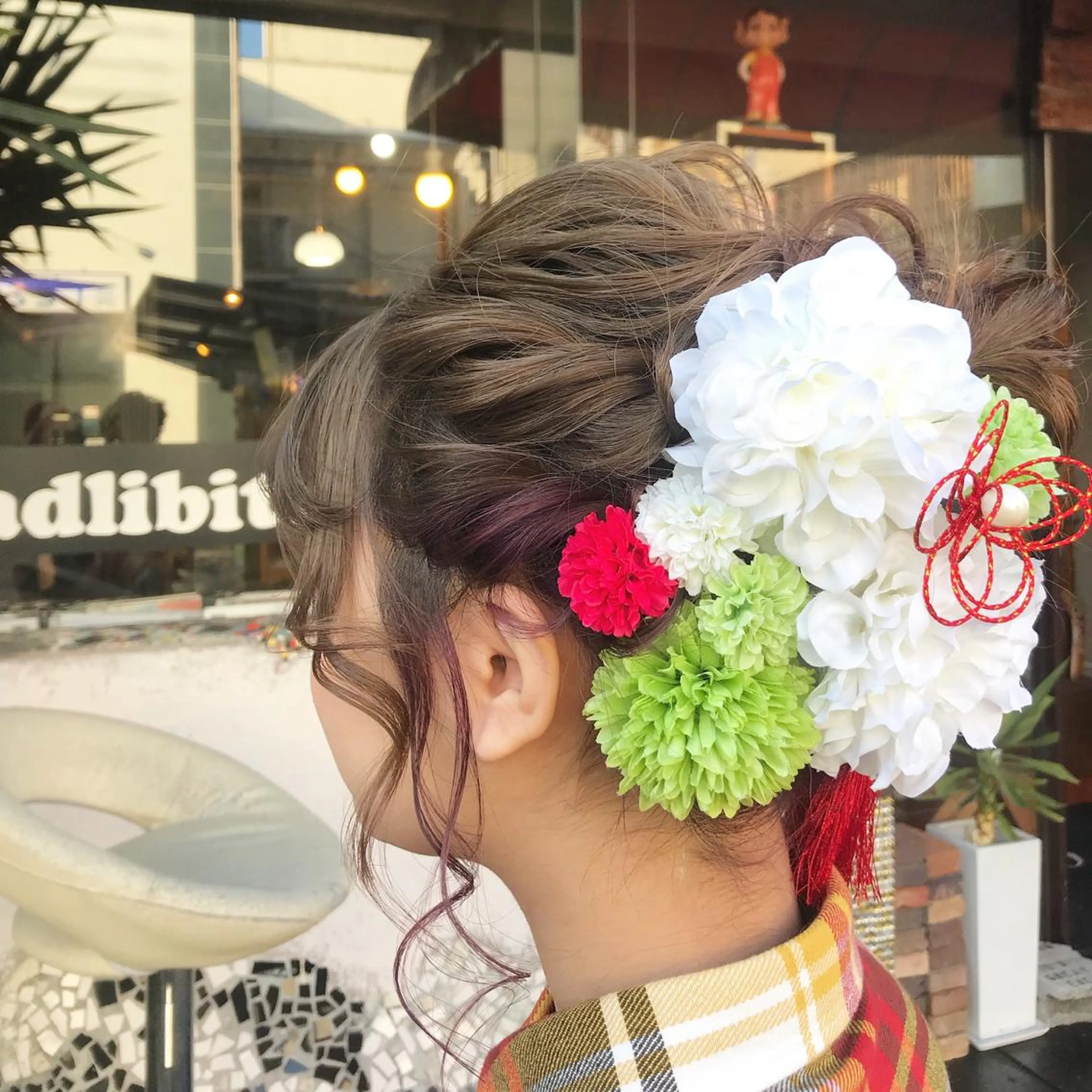 ヘアアレンジ ヘアセット 玉木 育実のヘアスタイル