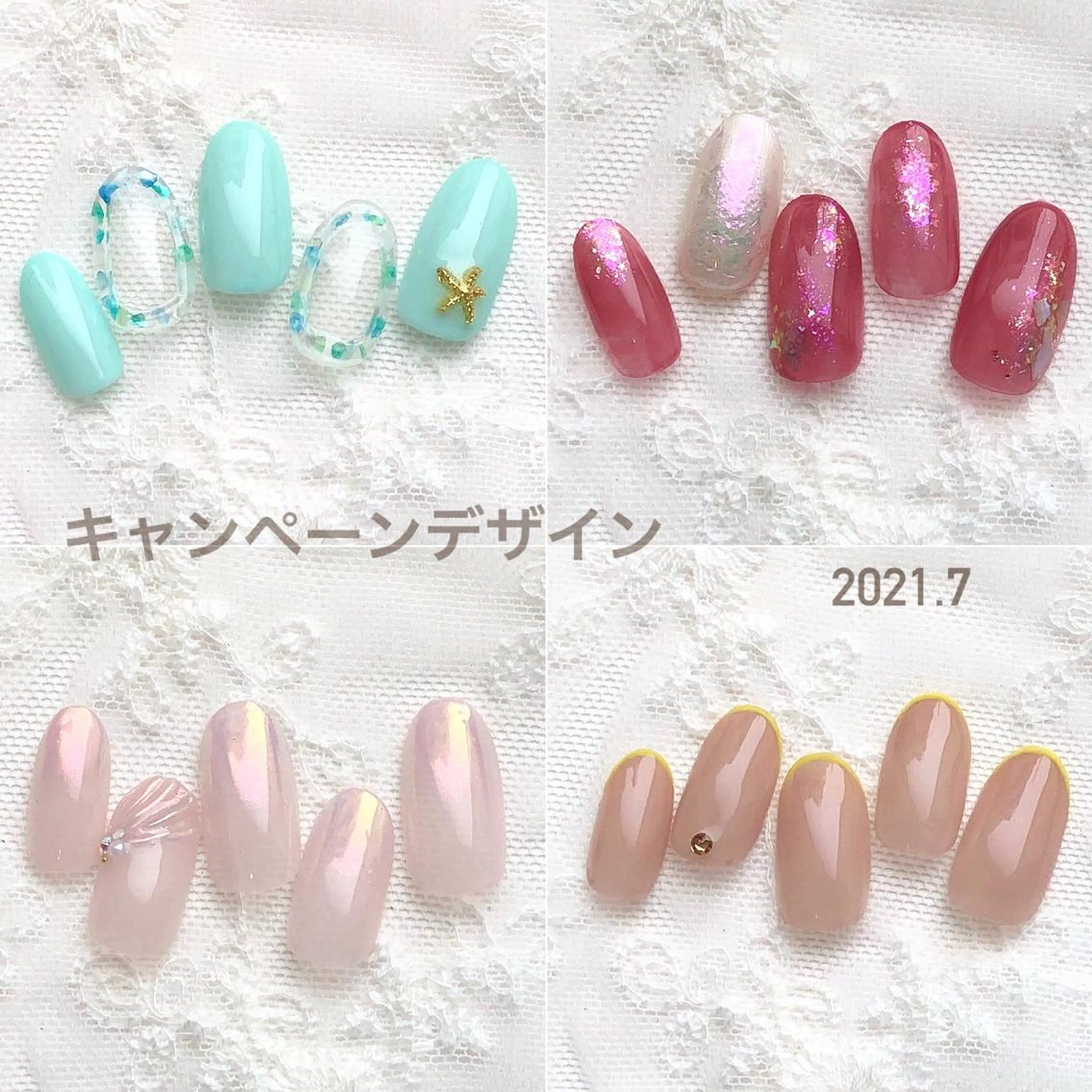 ネイル ハンドネイル nailroom richeのネイルデザイン