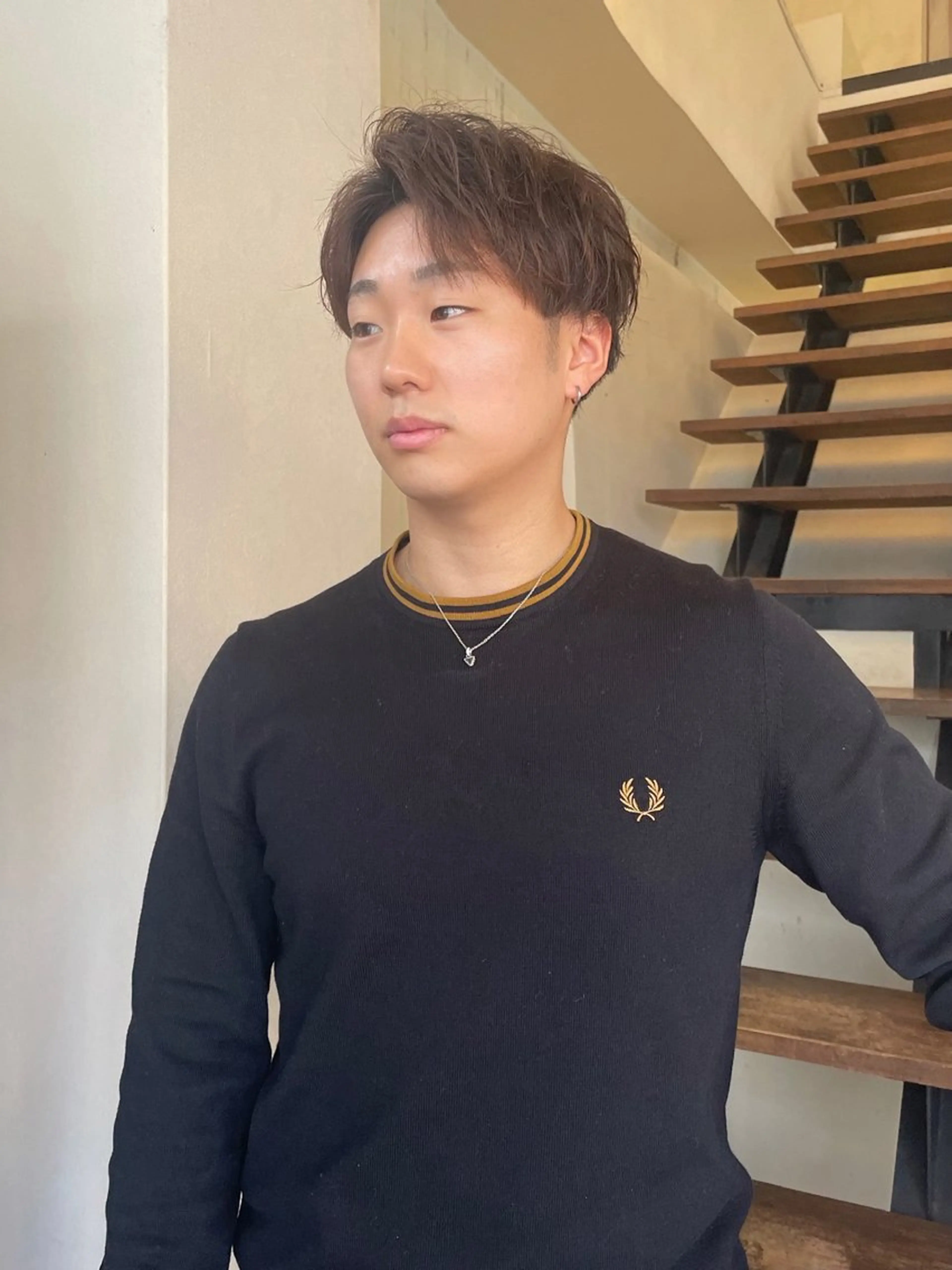 ショート メンズ アップバング ショートヘア ARCHE南堀江所属・ARCHE南堀江 MENS専用のヘアスタイル