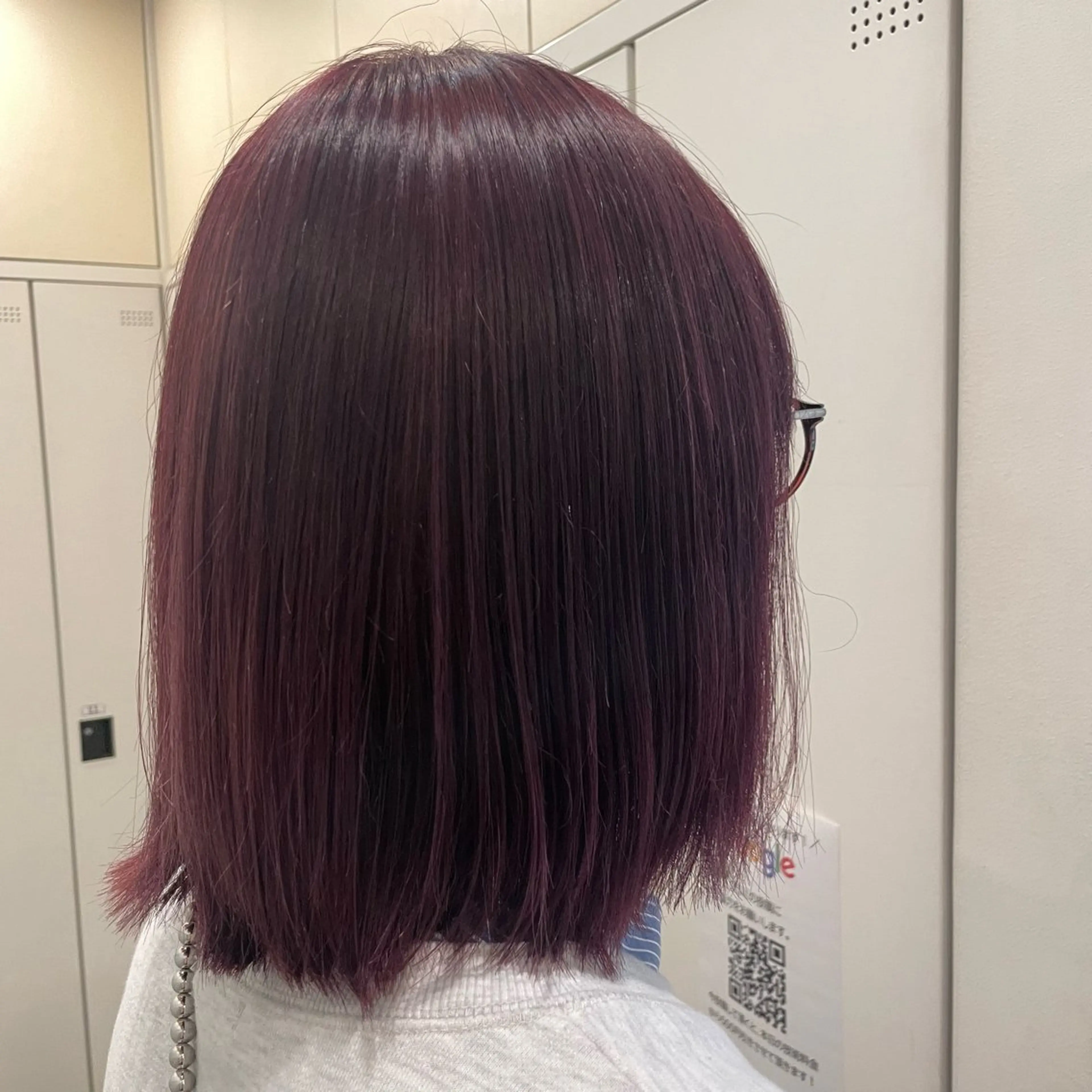 セミロング カラー カット ヘアカラー トリートメント 💎久米川 東村山 BASSAサトウ💎のヘアスタイル