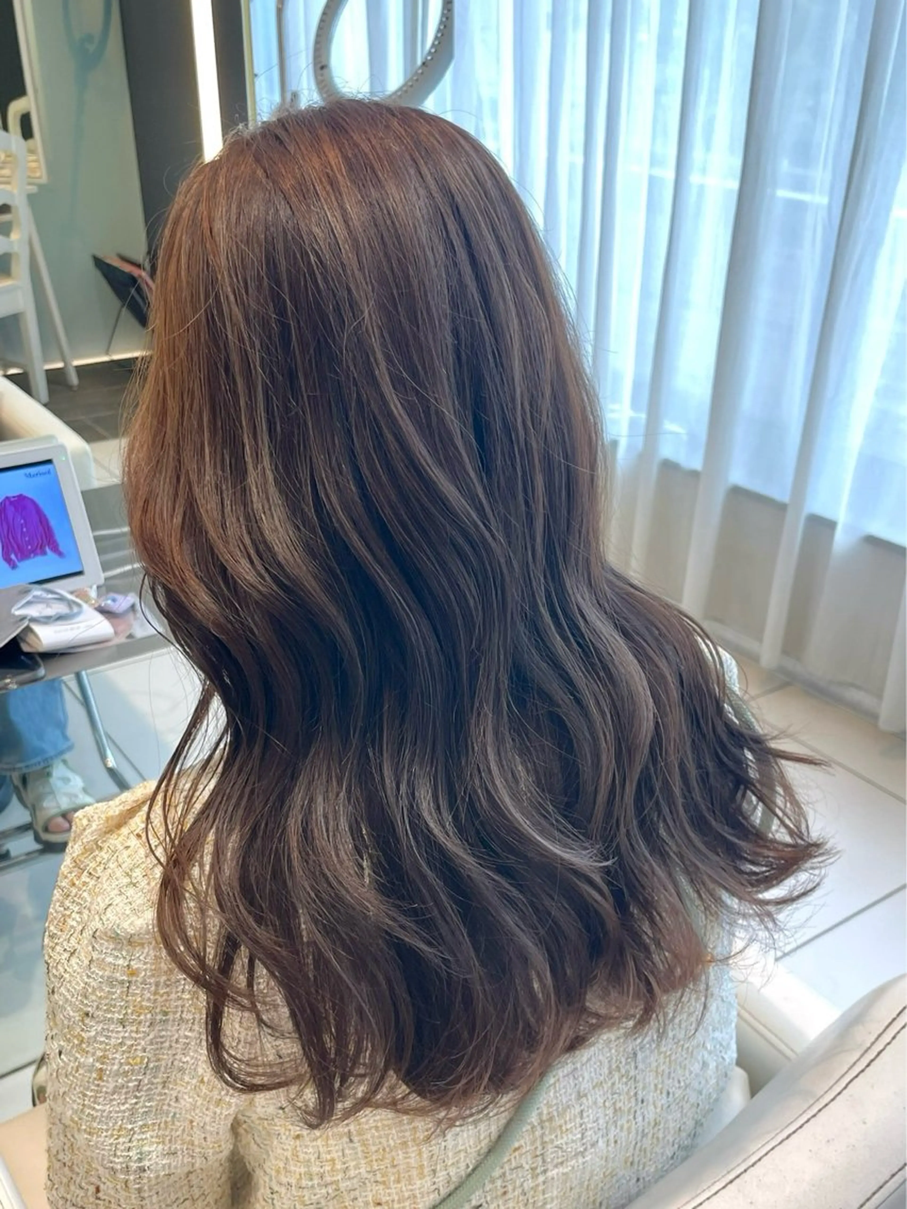 透明感カラー（ブロー代込）の写真
