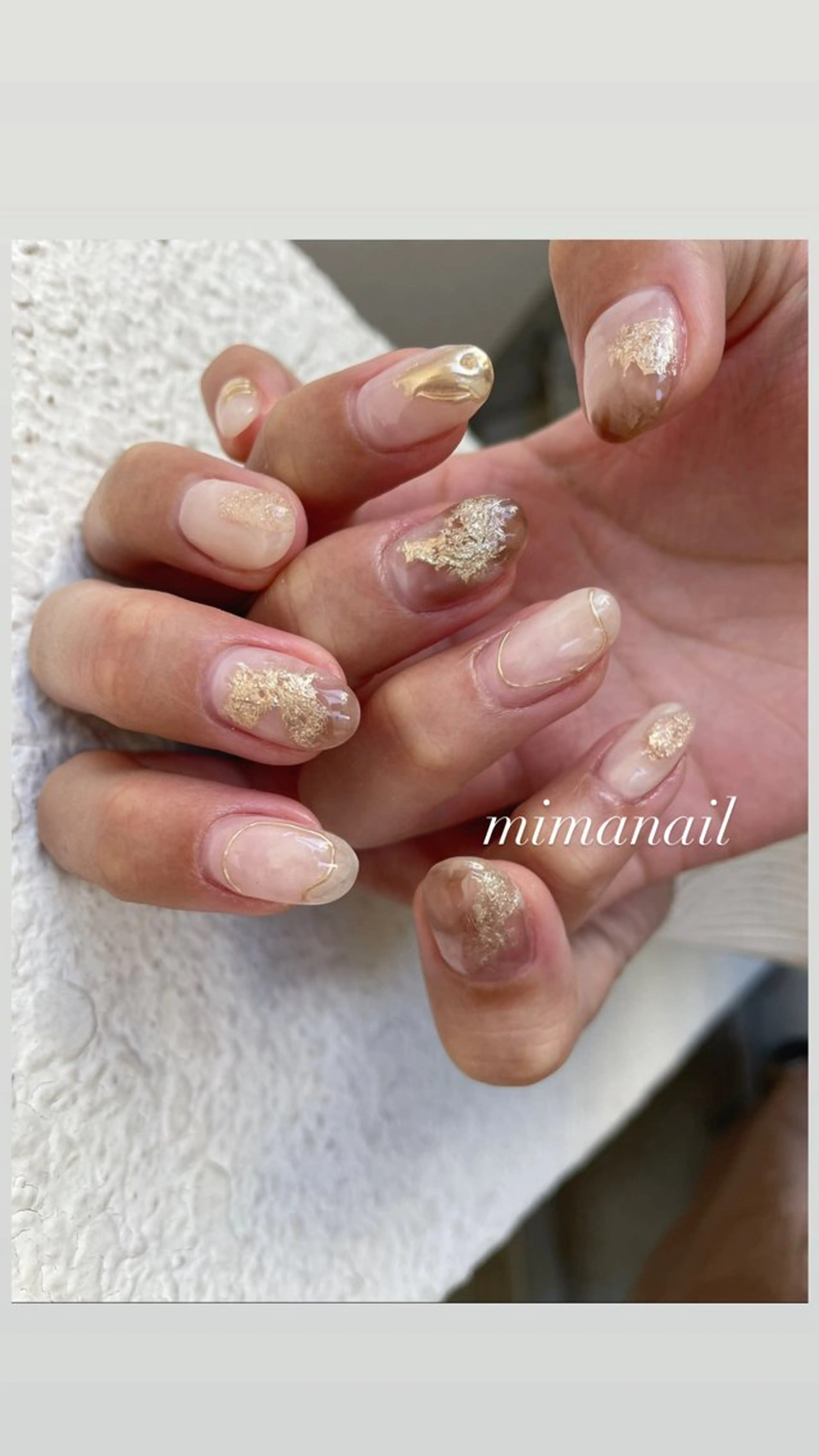 ネイル ハンドネイル mima nailのネイルデザイン