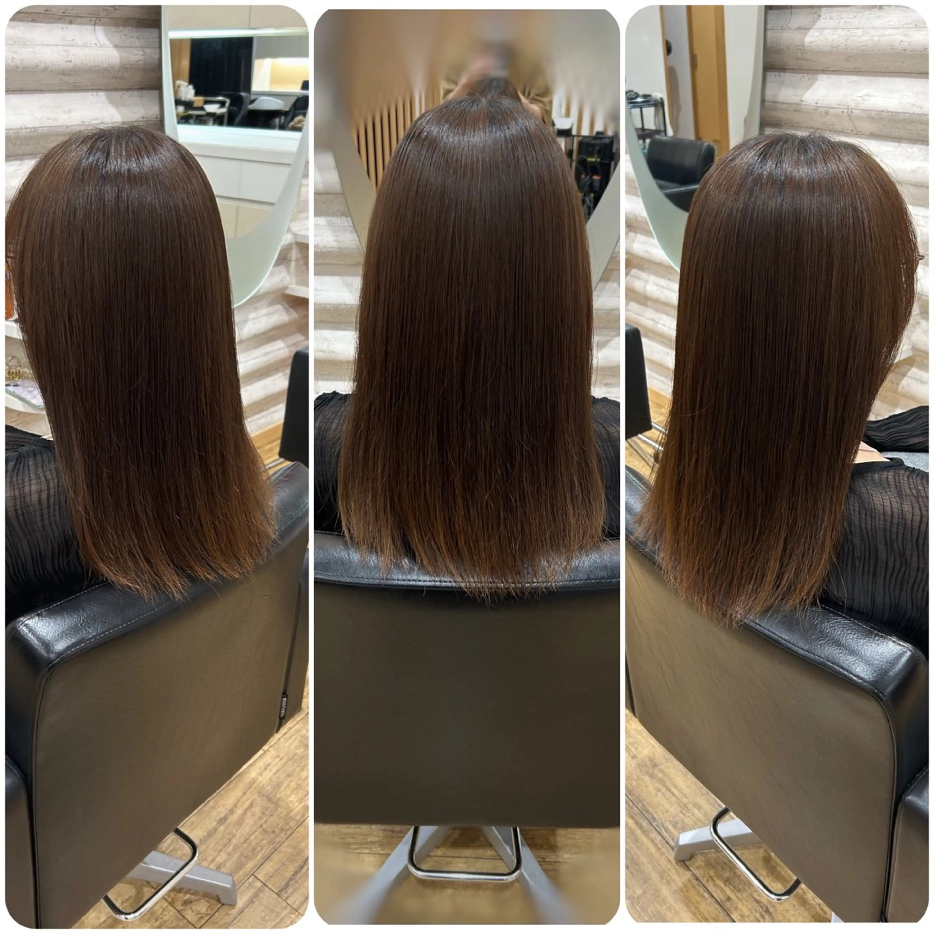 ロング カラー 髪質改善 トリートメント 艶の専門店/髪質改善 ×酸熱カラー/KONのヘアスタイル