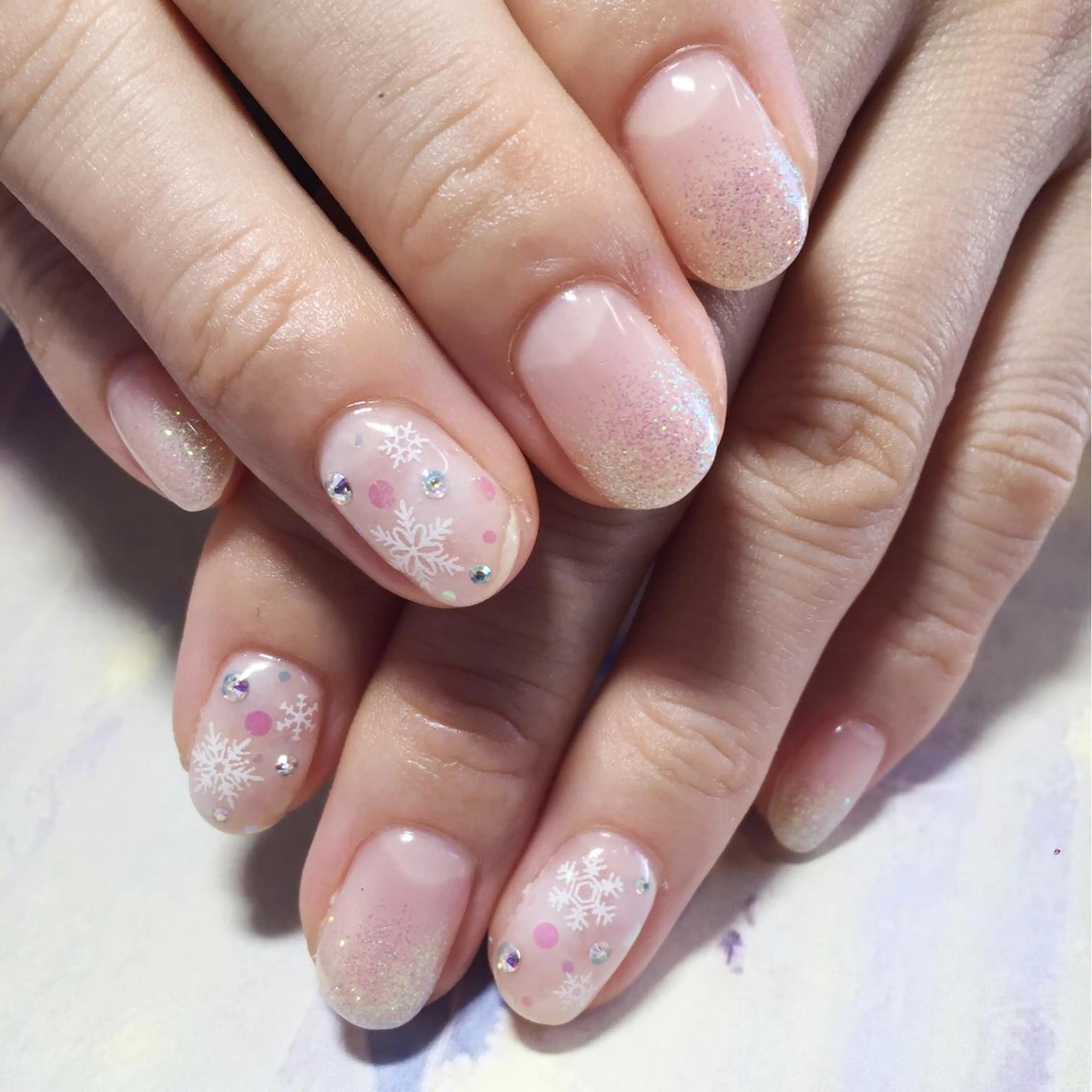 ネイル みよし市 nail salon*pomnal.co所属・Shimada Harukaのネイルデザイン