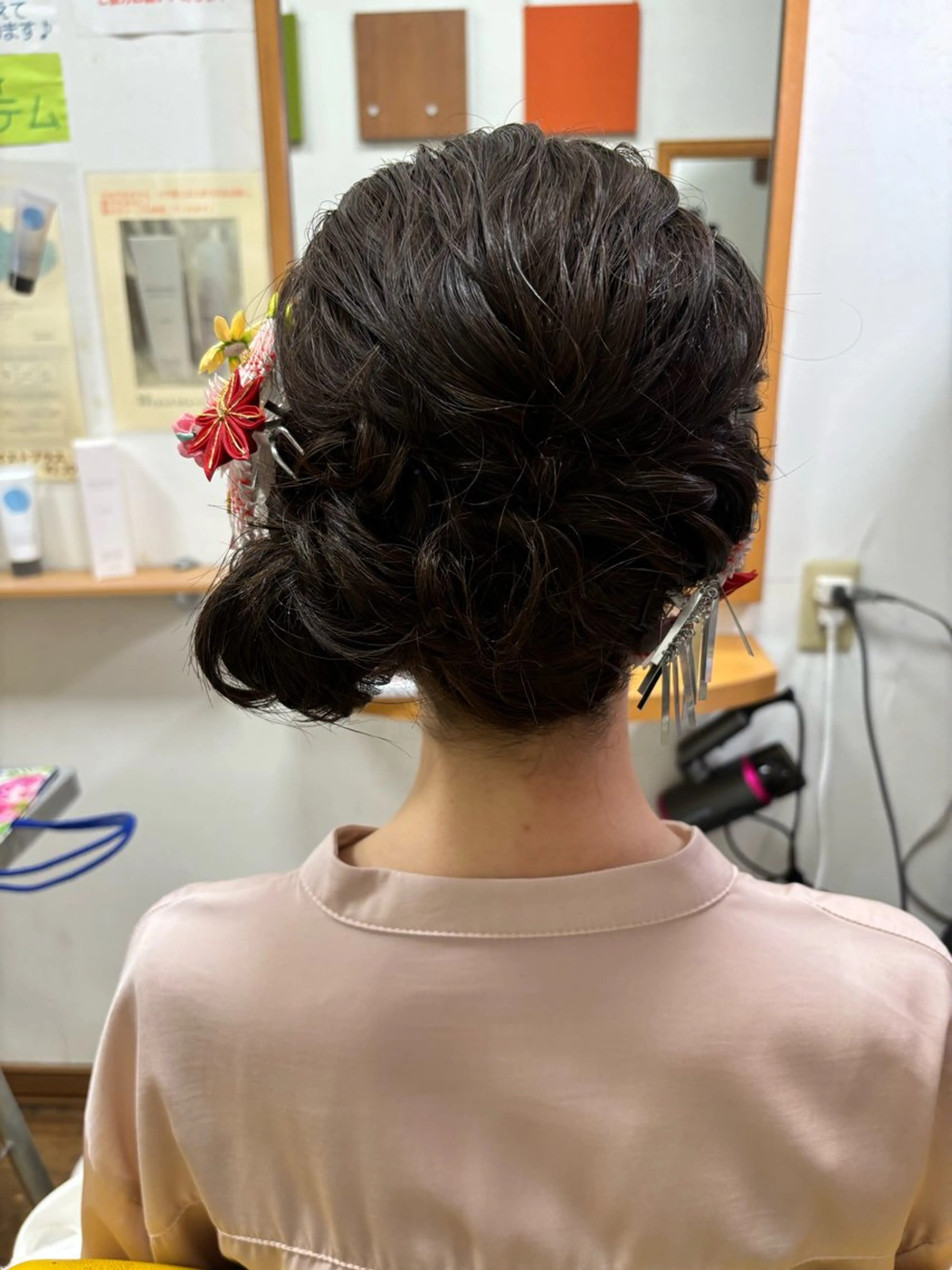 ヘアアレンジ ブロッサム所属・ヘアメイク・着付特化 はやしの眉毛・アイブロウイメージ