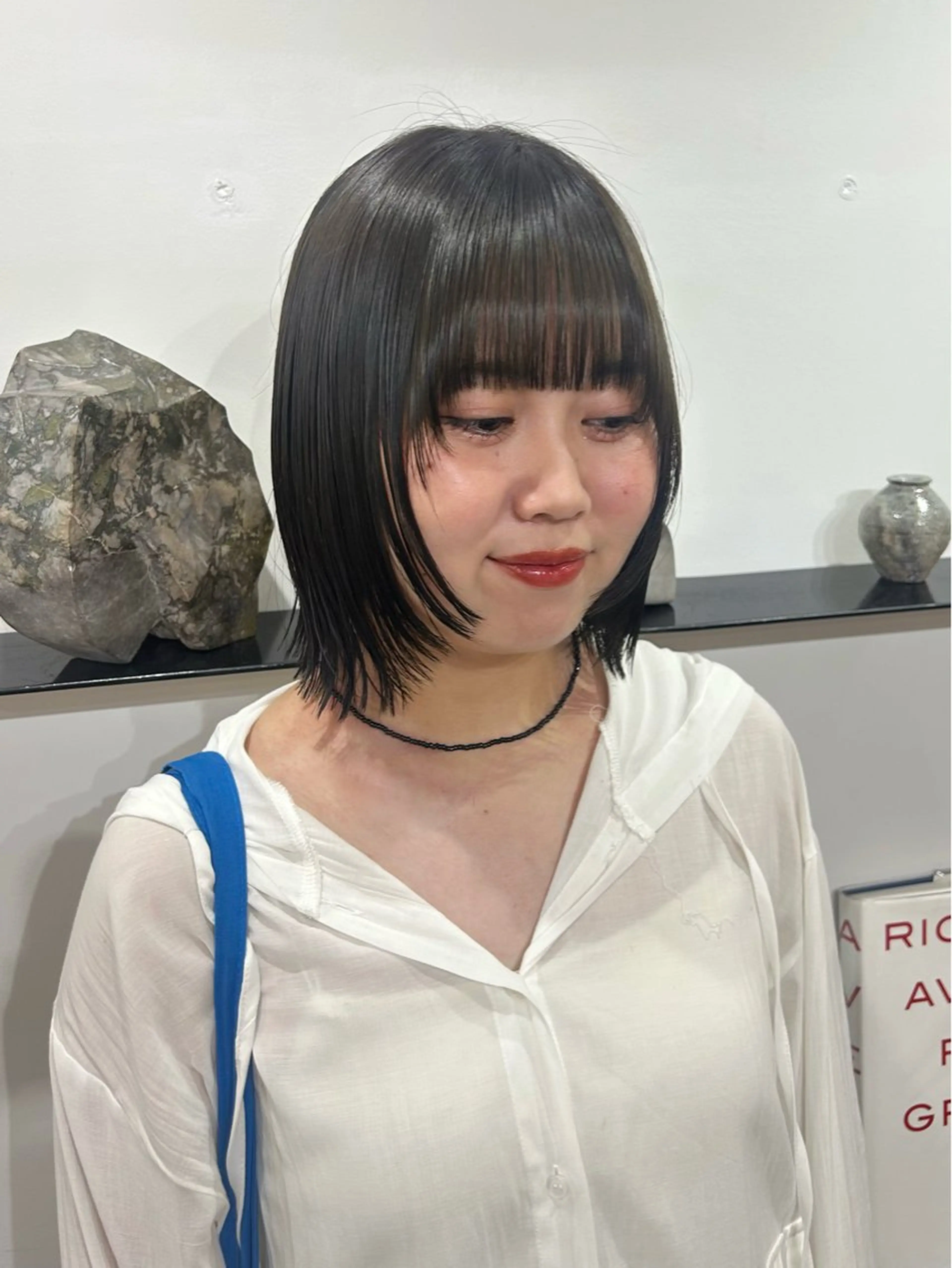 ショート ボブレイヤー ボブ レイヤーカット カット ヘアカラー [Eurica] muaのヘアスタイル