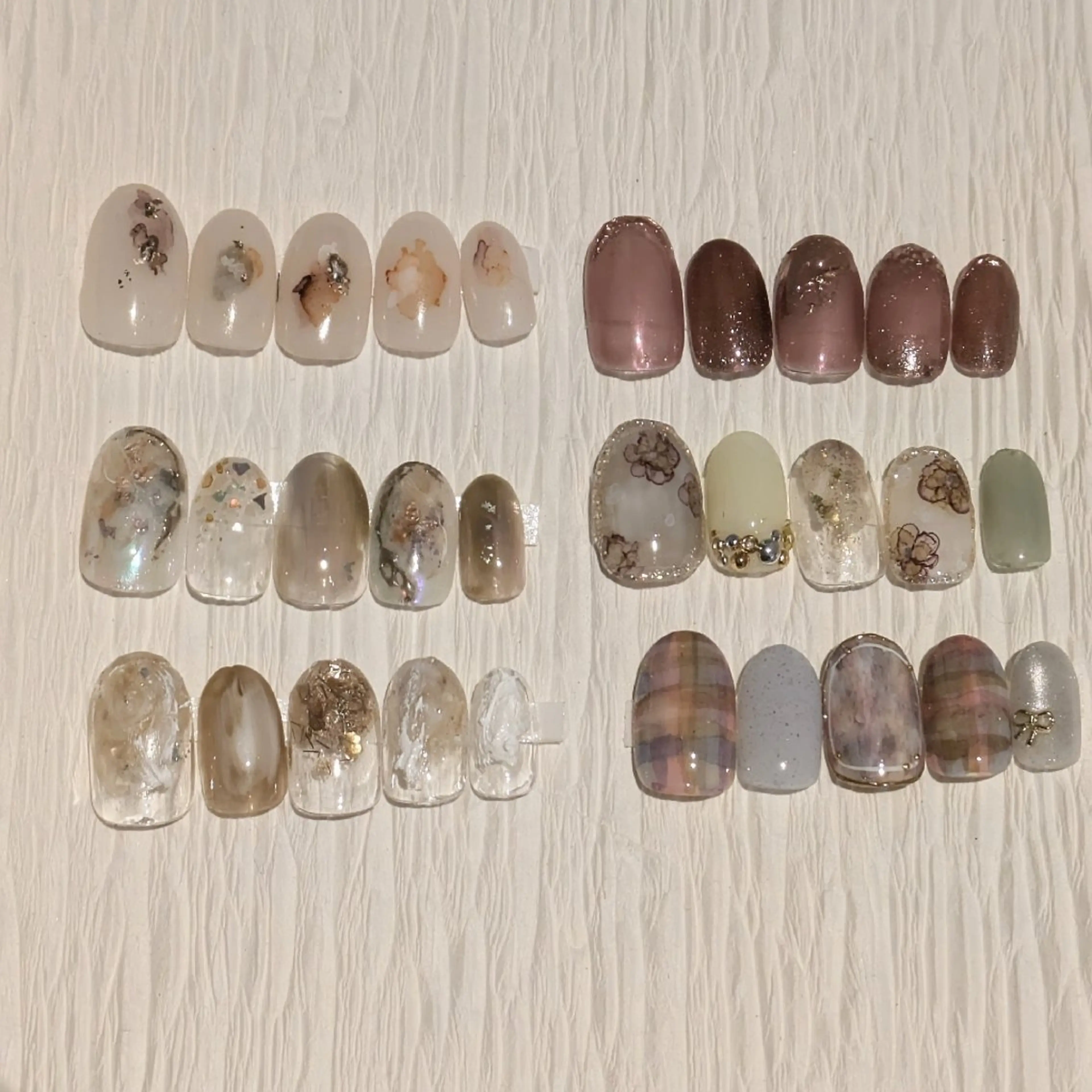 オフなし ニュアンスネイルやり放題の写真