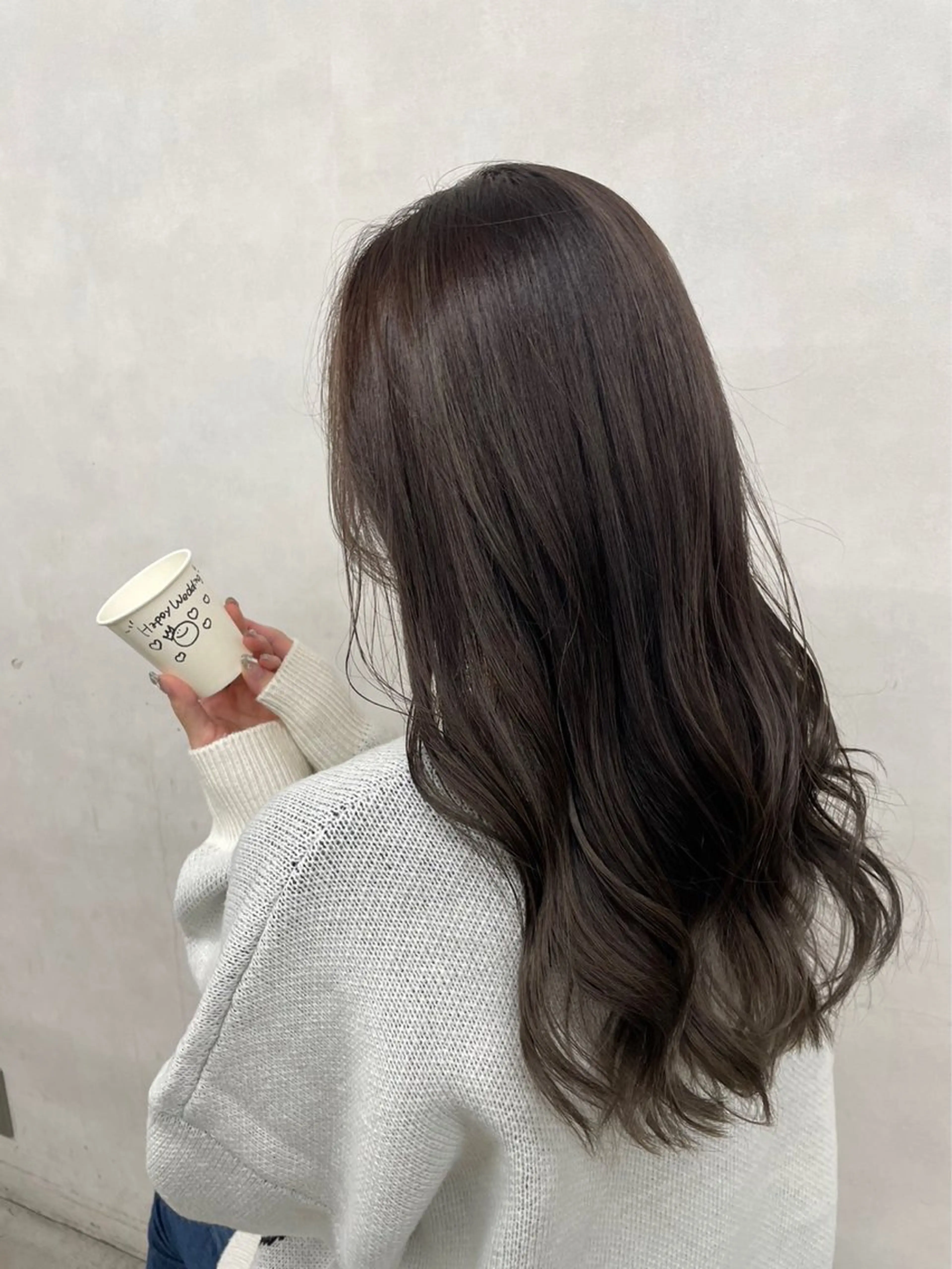 セミロング カラー カット MODEK's 庄内 mikuのヘアスタイル