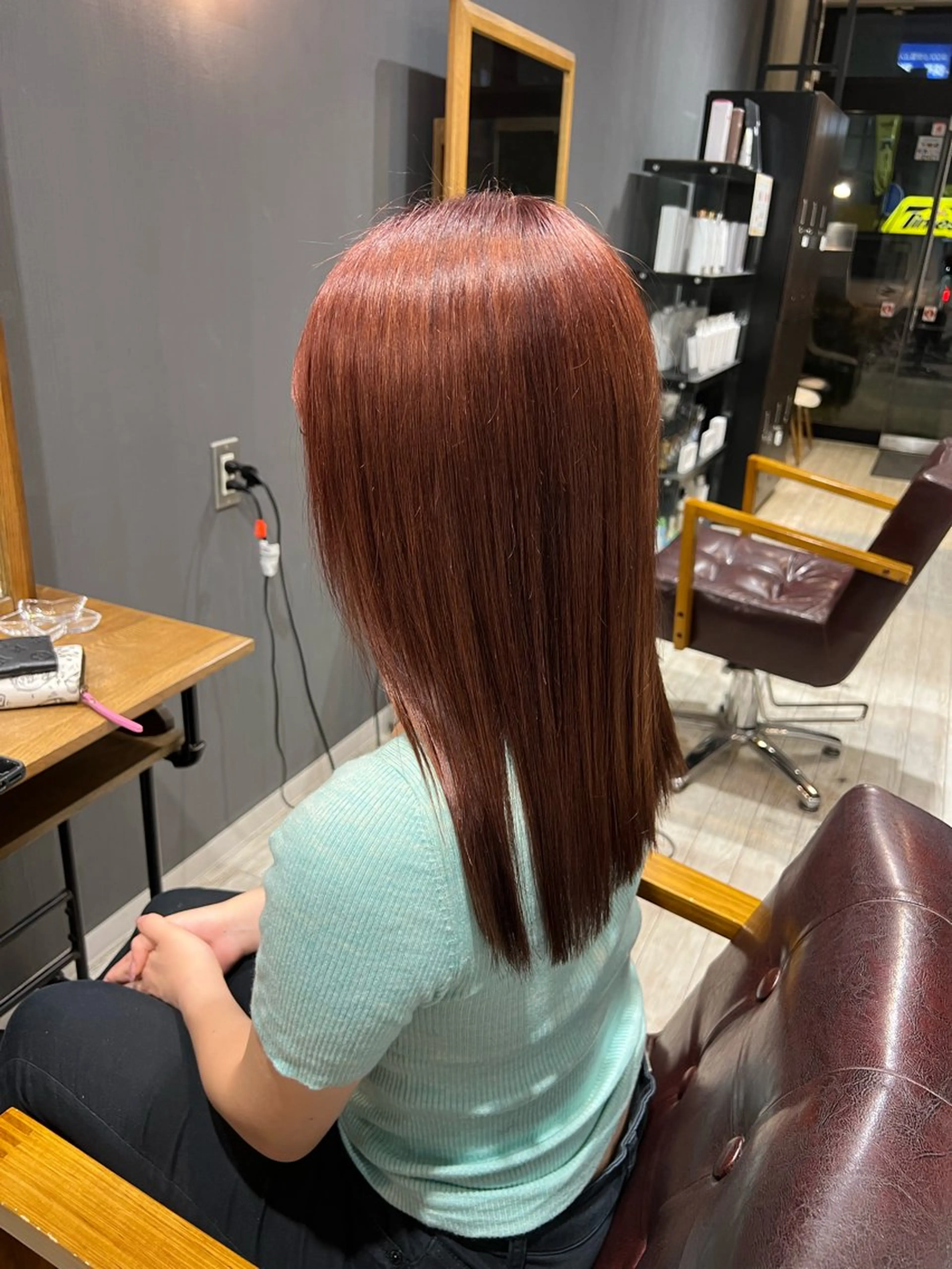 カラー ヘアカラー トリートメント ayumi hondaのヘアスタイル