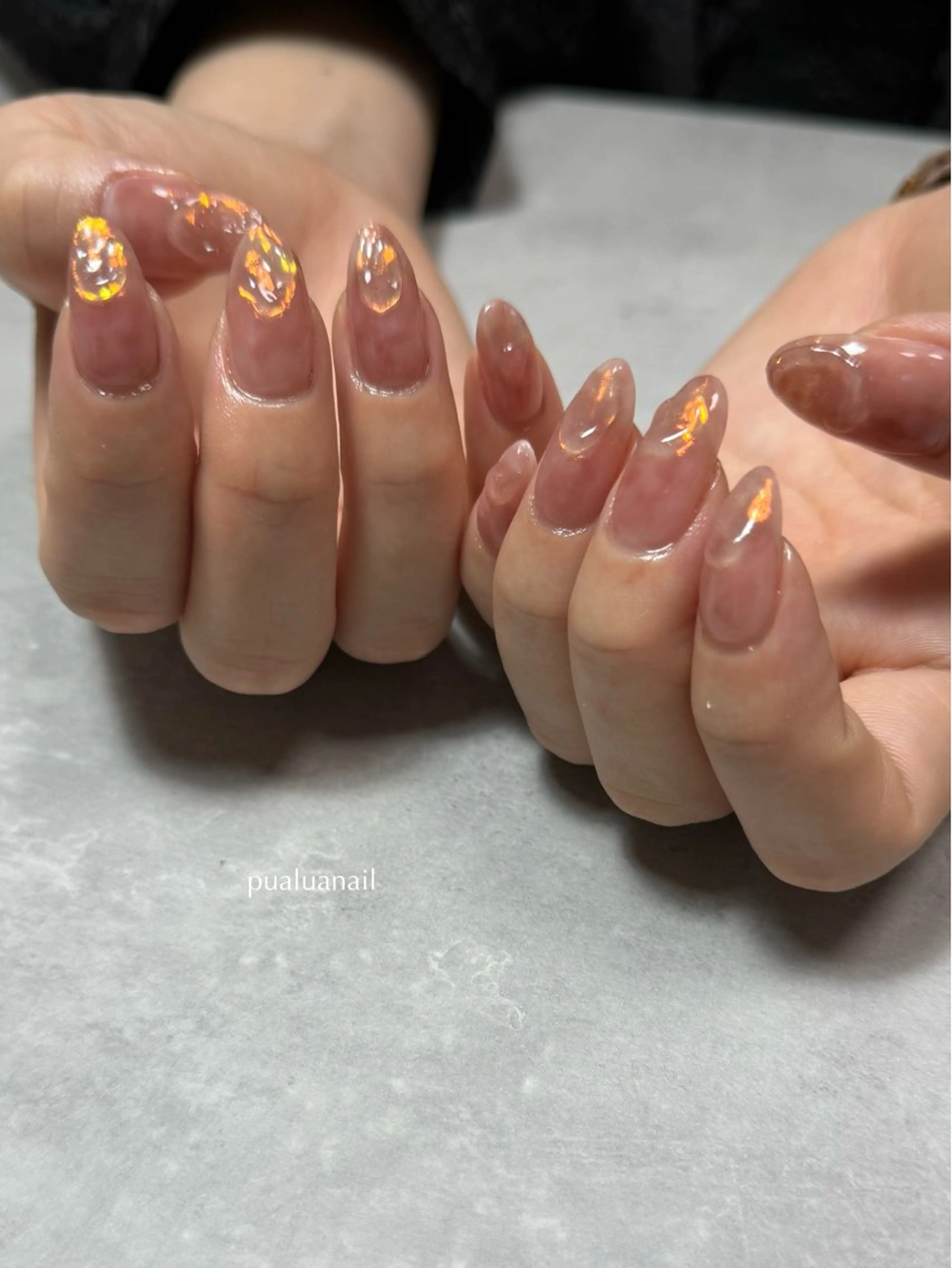 ネイル ハンドネイル pualua miharuのネイルデザイン