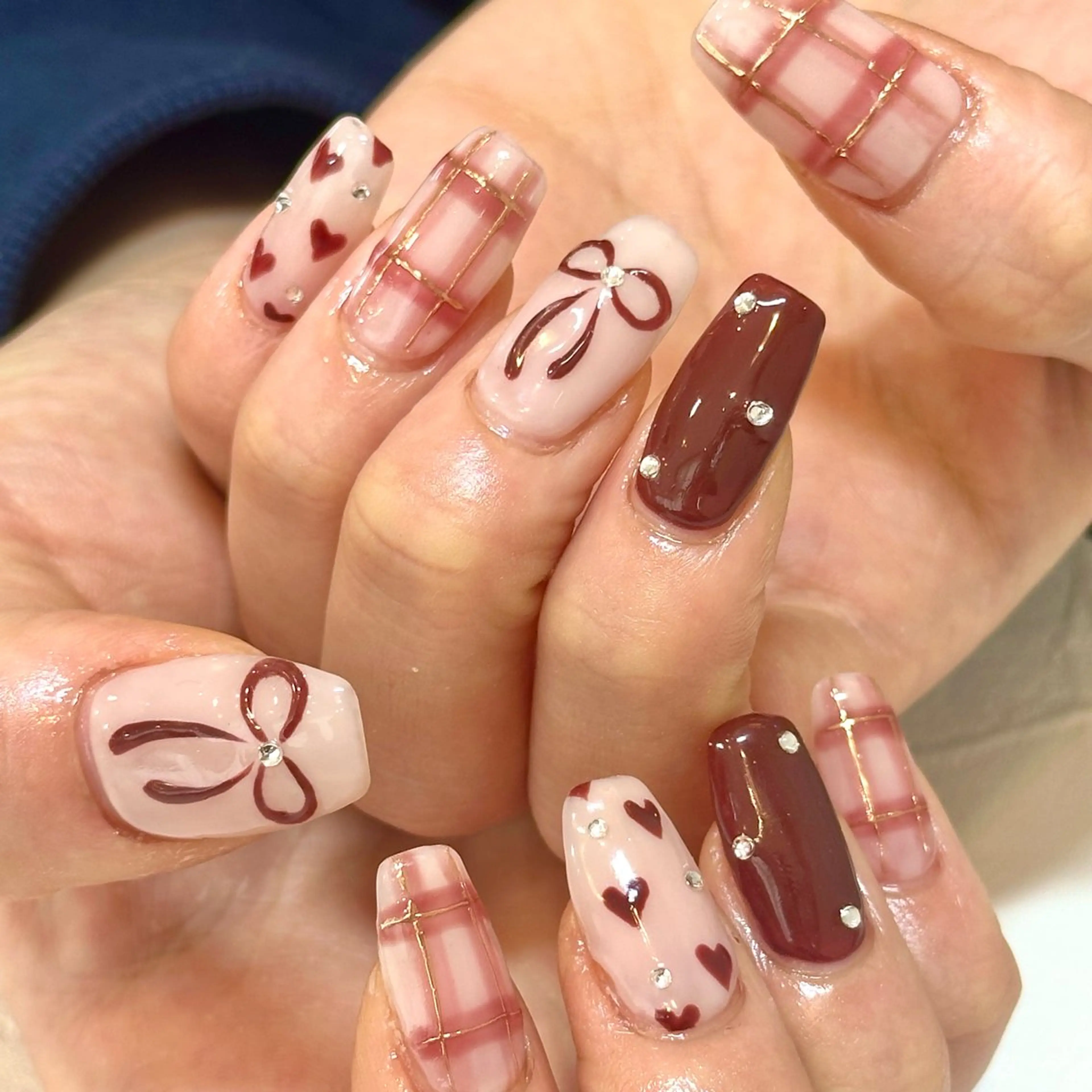ネイル ハンドネイル ひらい さなのネイルデザイン