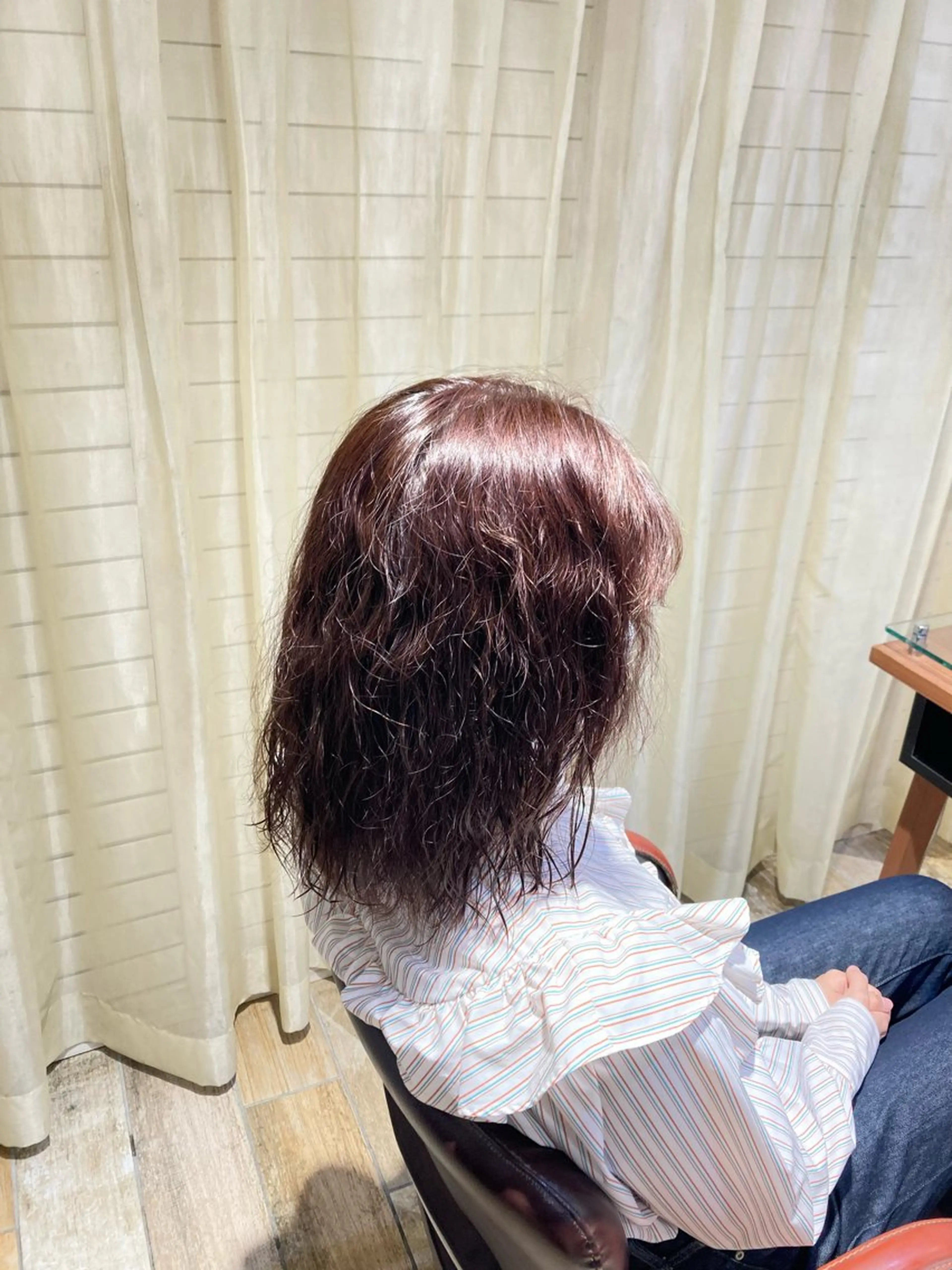 ミディアム カラー パープルカラー ショートカット 💎ゆうき💎のヘアスタイル