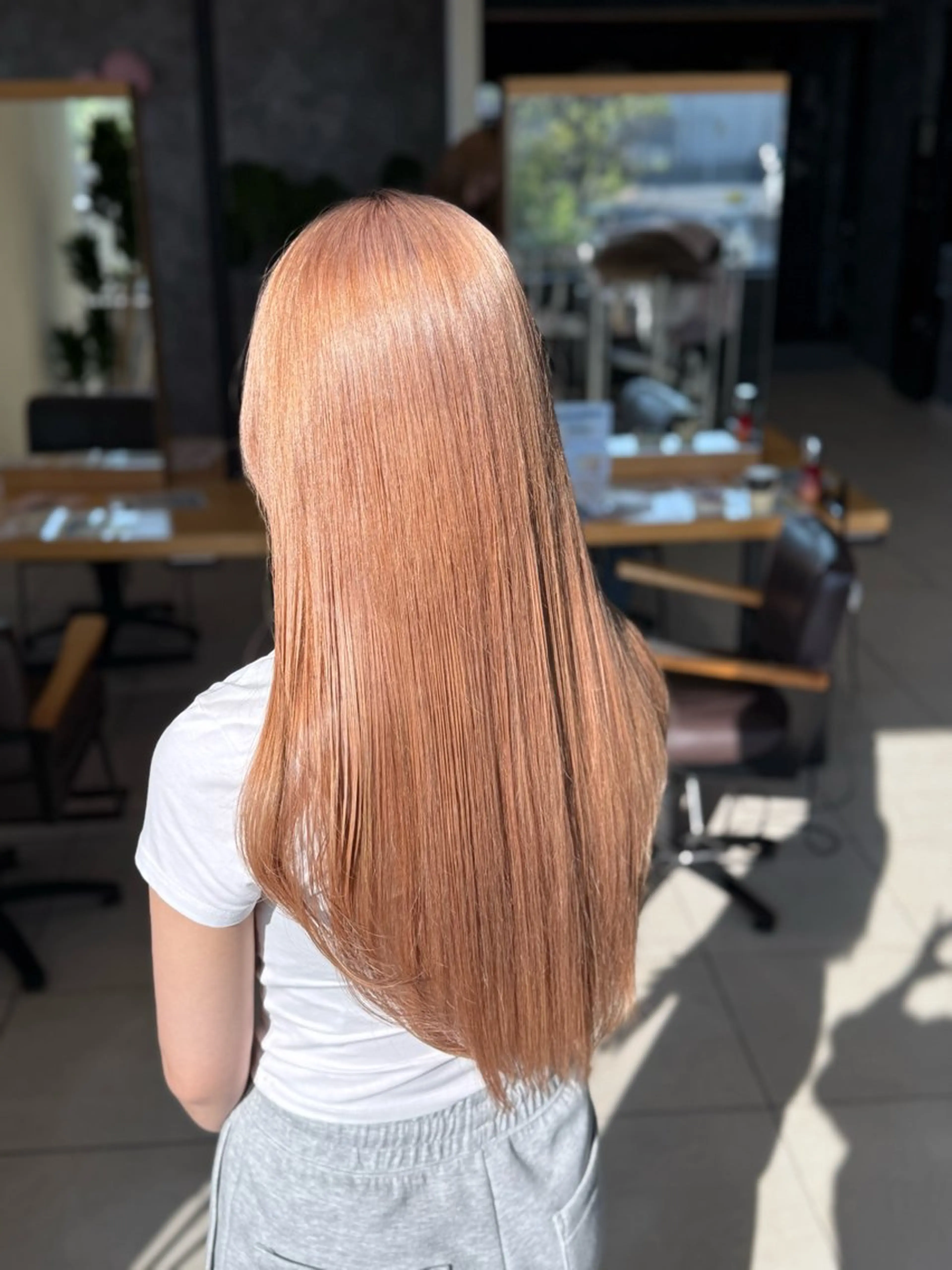 ロング カラー 🪼かえで🪼臼井 カラー/縮毛矯正のヘアスタイル