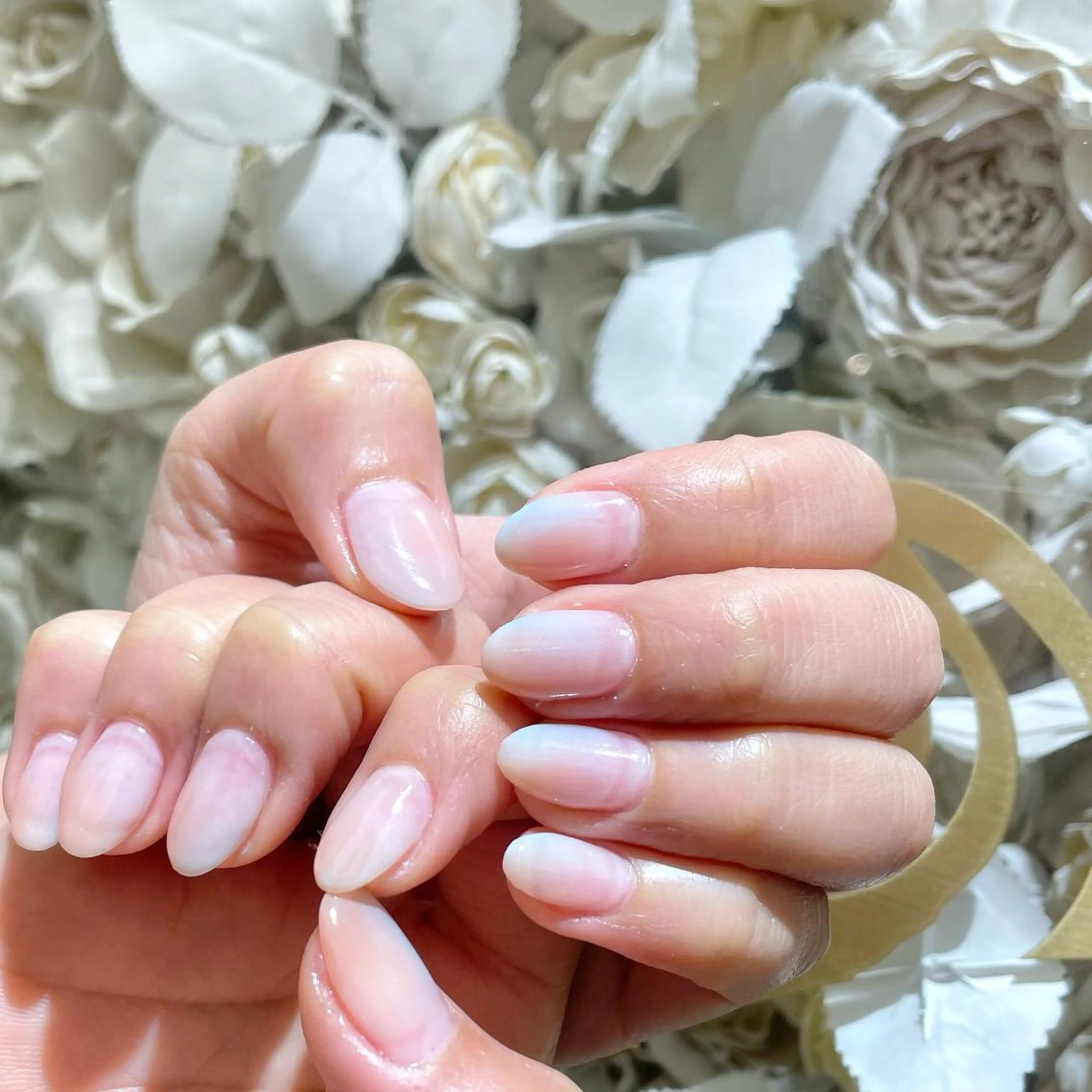 ネイル ニュアンスネイル PuaMo. JUNA🐇ྀིのネイルデザイン
