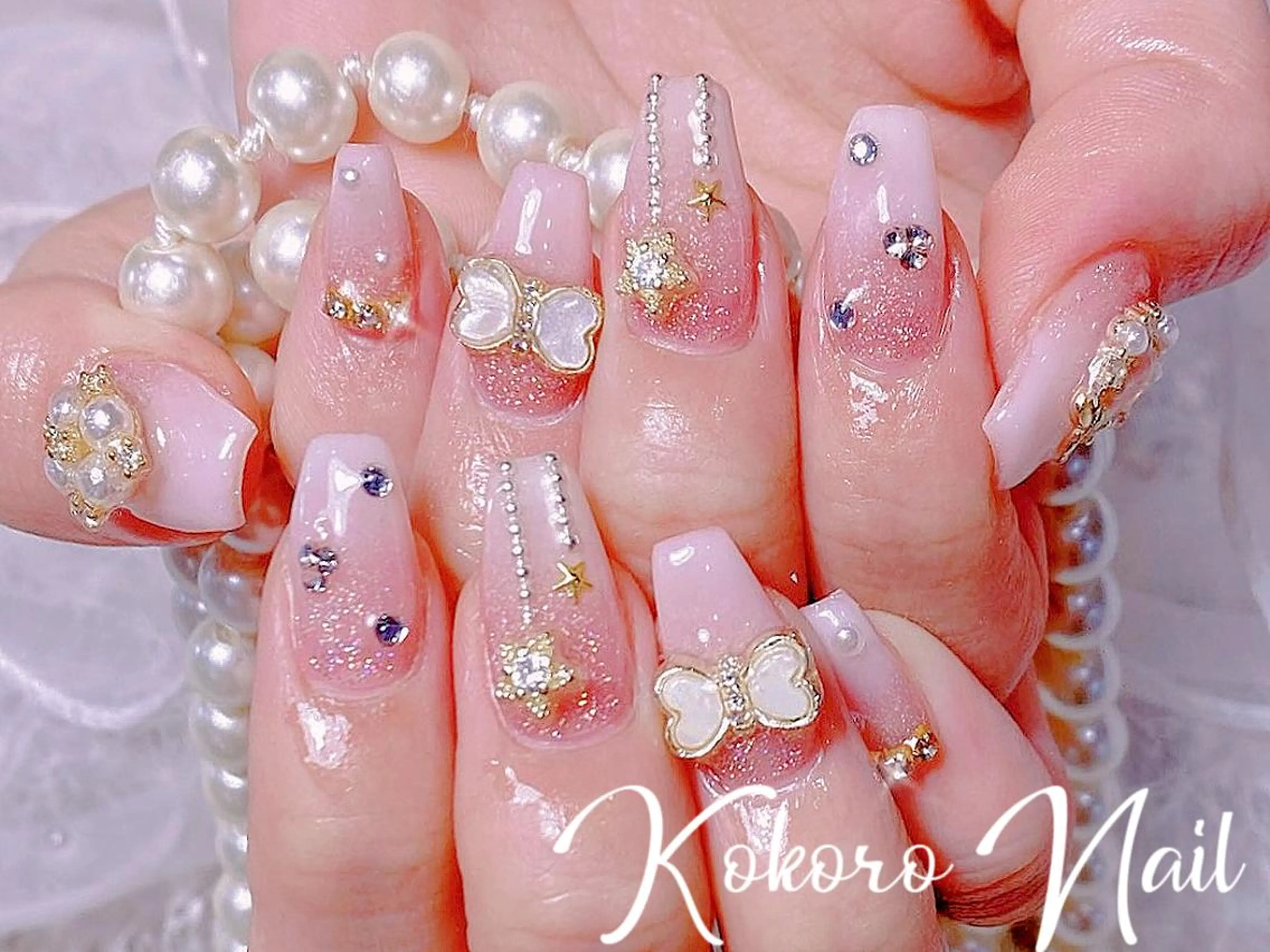 ネイル ハンドネイル 💗KOKORO NAIL💗のネイルデザイン