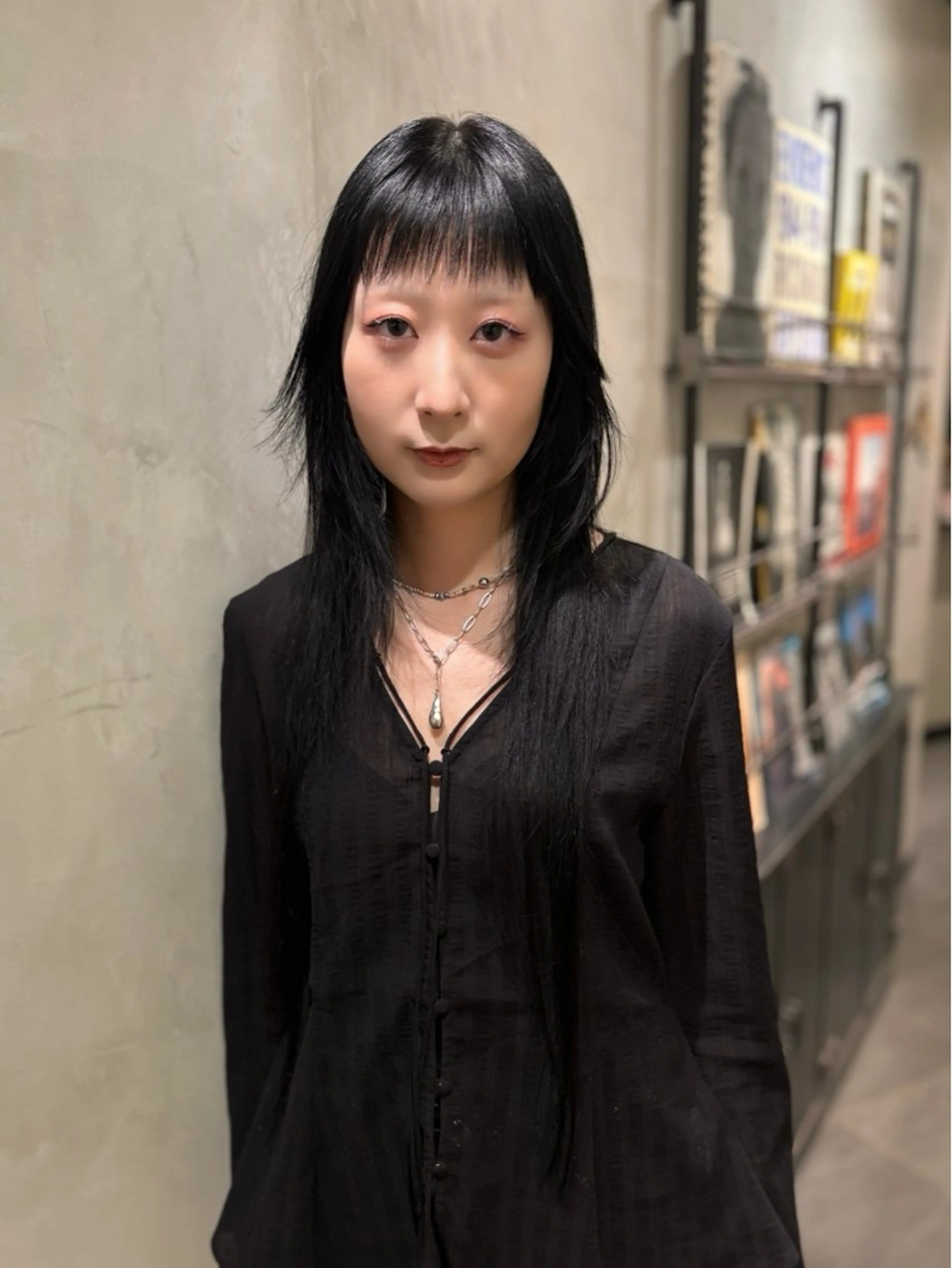 ロング カット トリートメント 優 作のヘアスタイル