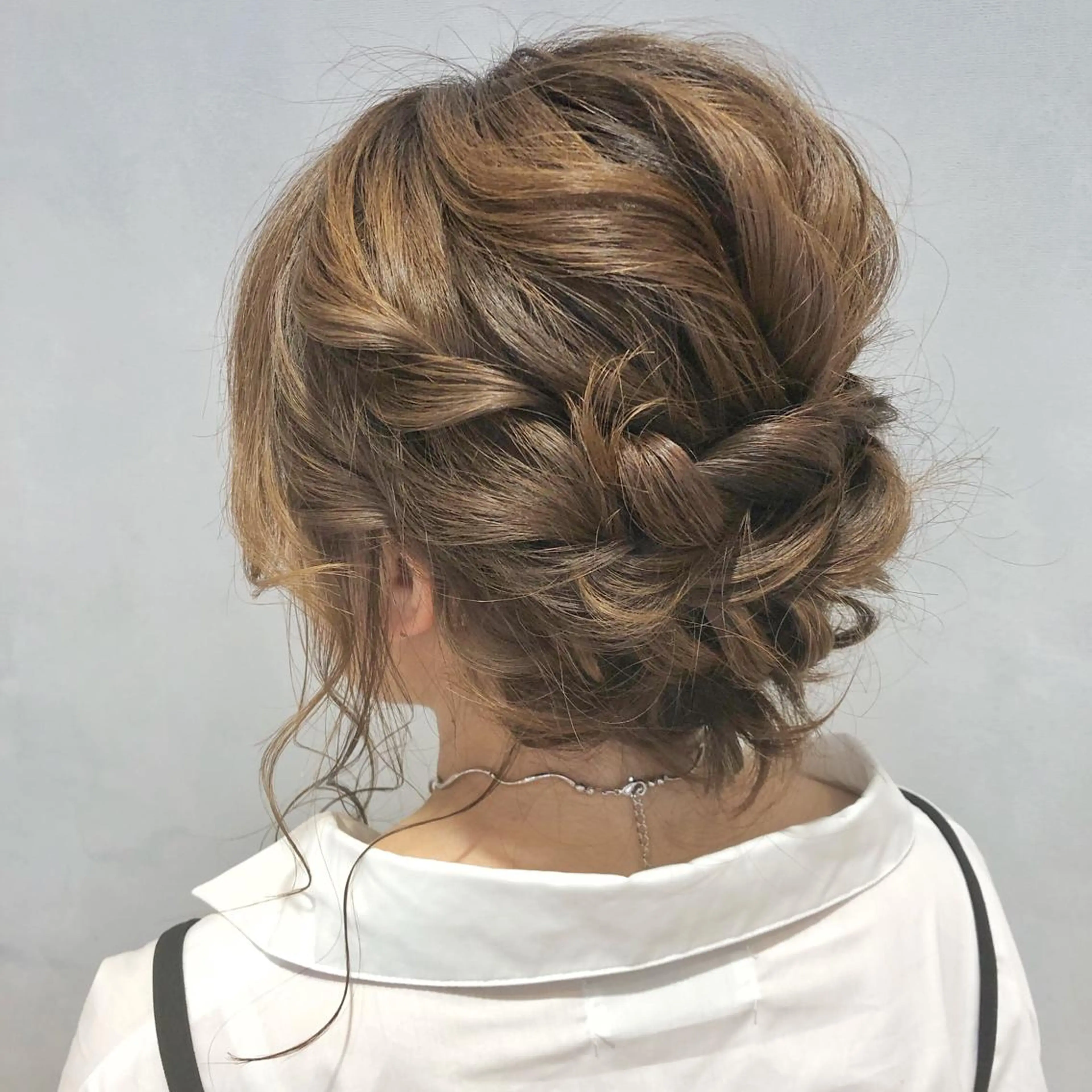 セミロング ヘアアレンジ ヘアセット cofy by melt所属・🍎みついじゅん🍏 ボブ指名No.1のヘアスタイル