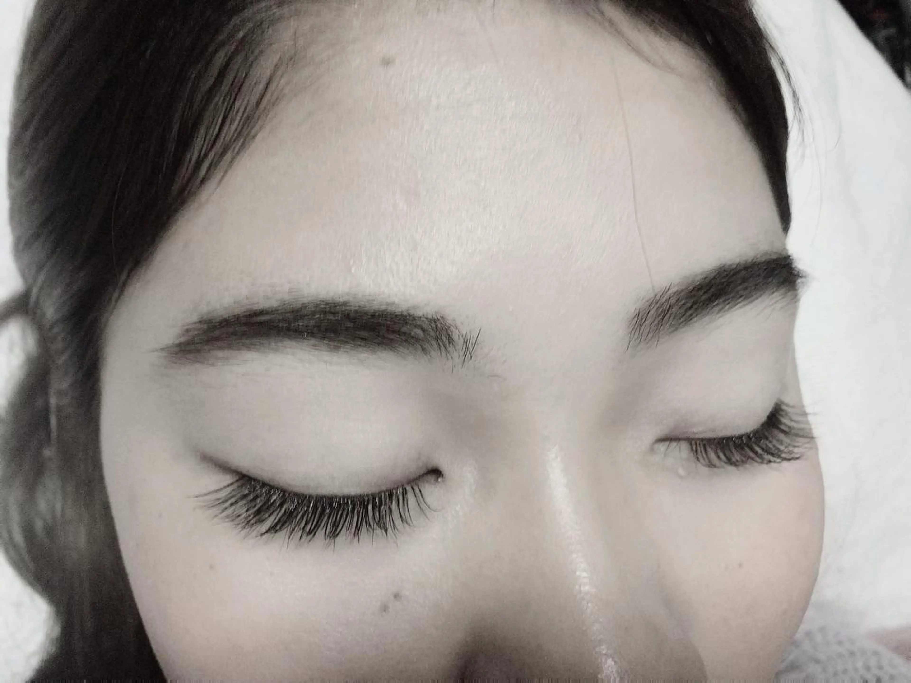 カラー パーマ ヘアアレンジ キッズ ネイル マツエク・マツパ 付け放題 フラットラッシュ 神山 ビューティー・アイのマツエク・マツパデザイン