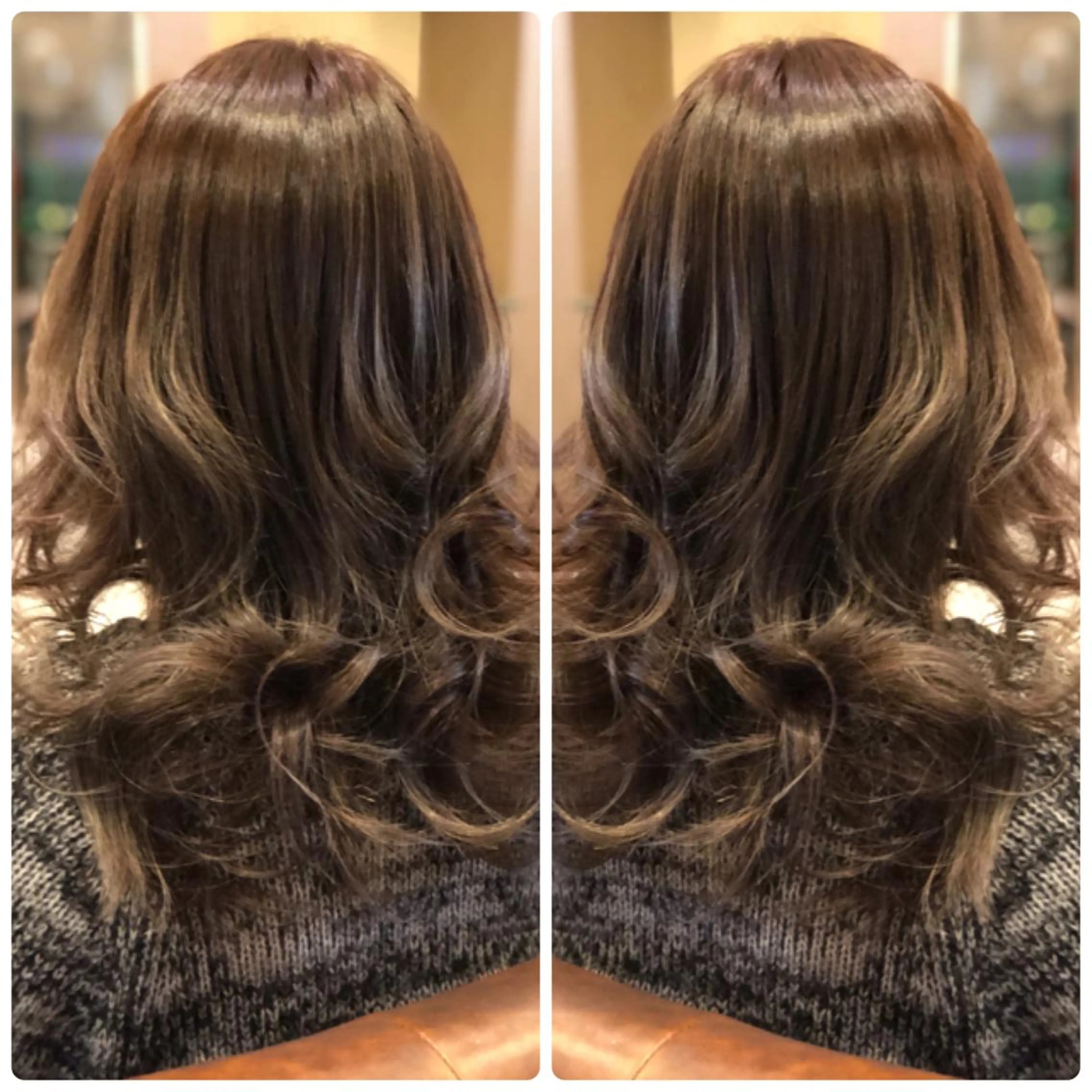 セミロング カラー カット ヘアカラー トリートメント 小山内 龍一郎 店長のヘアスタイル