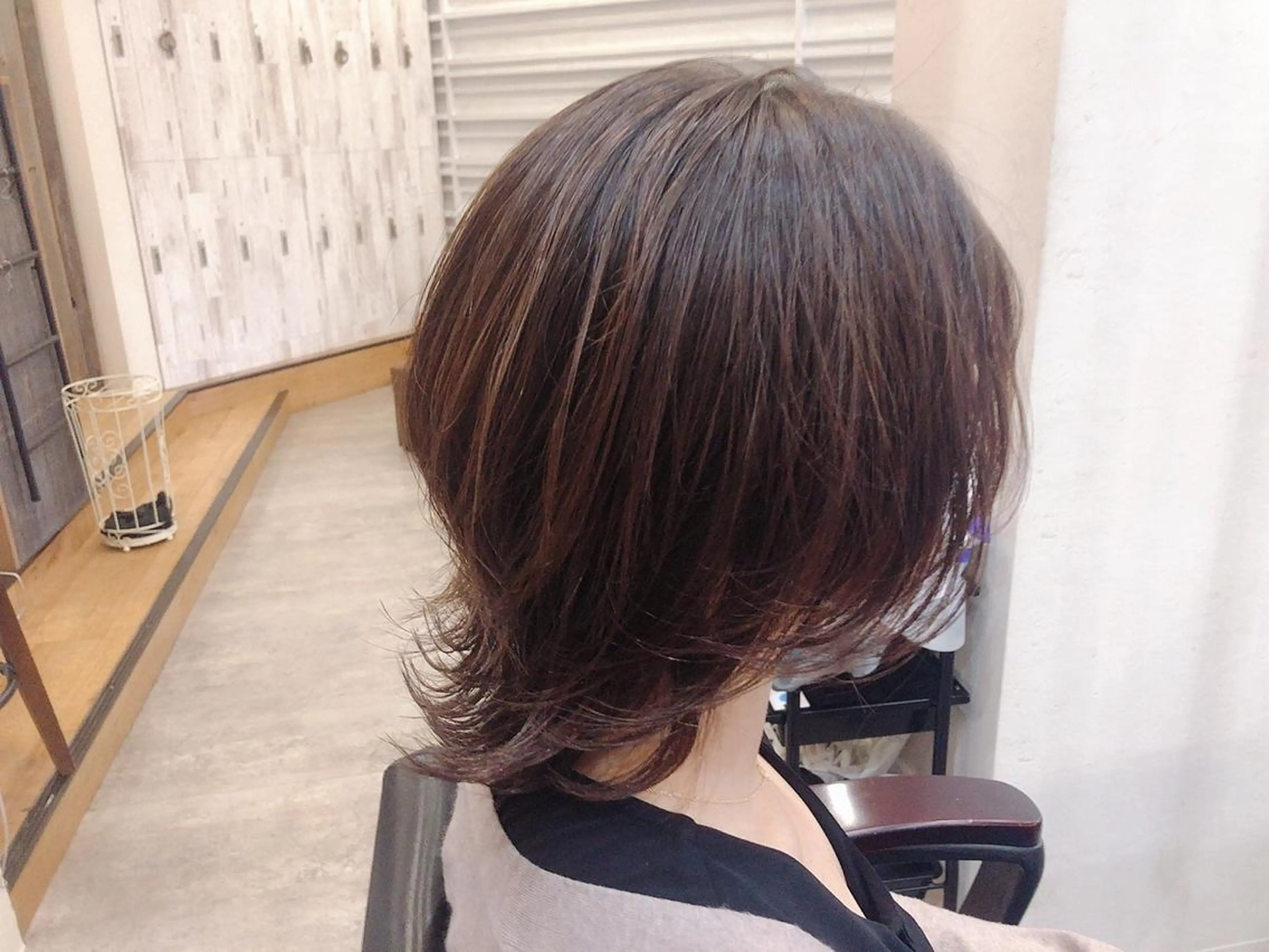 ミディアム カラー ヘアアレンジ ケイゴ【店長】 メンズパーマ特化のヘアスタイル