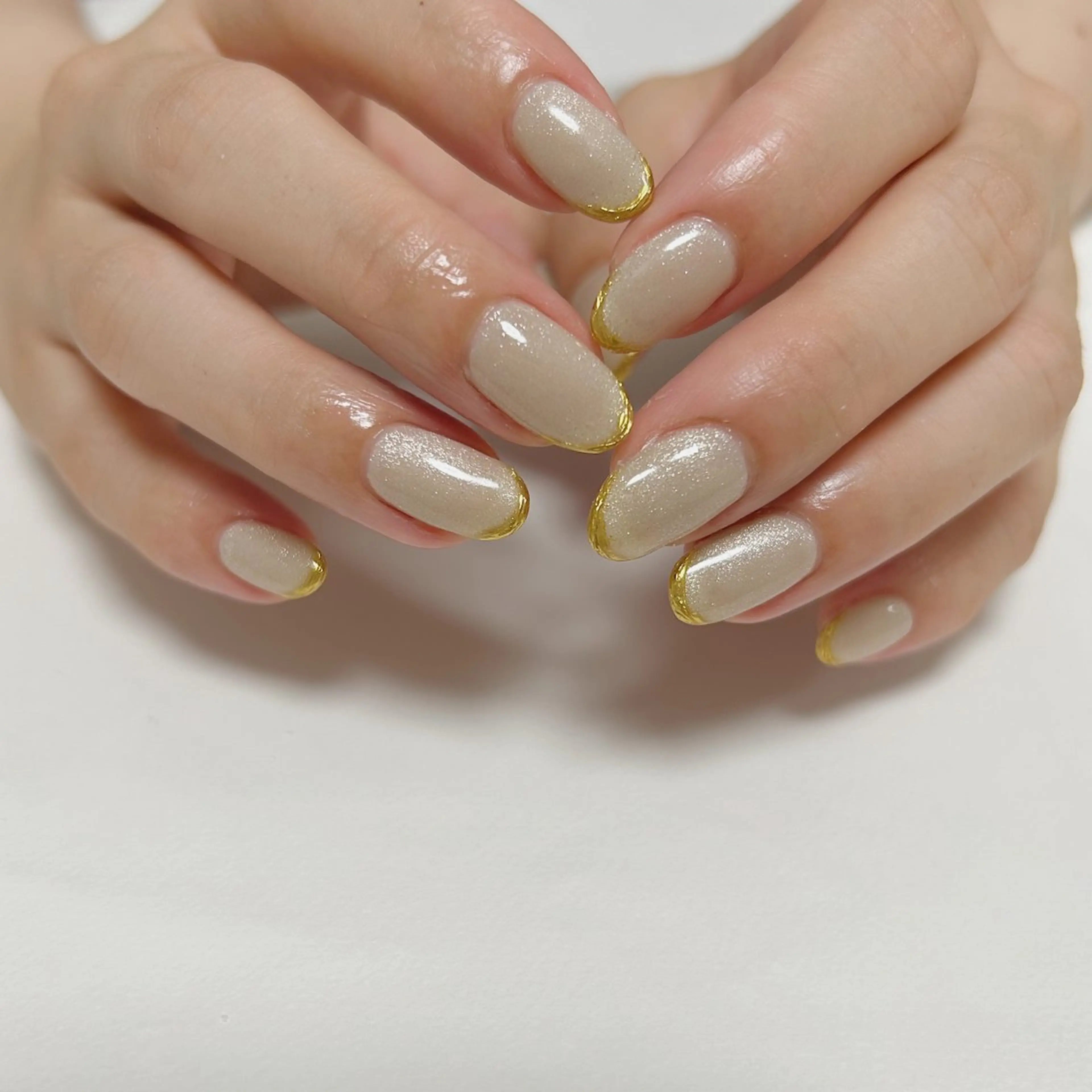 ネイル マグネットネイル ミラーネイル ハンドネイル Lull ネイル/ HBL/ハンドケアのネイルデザイン