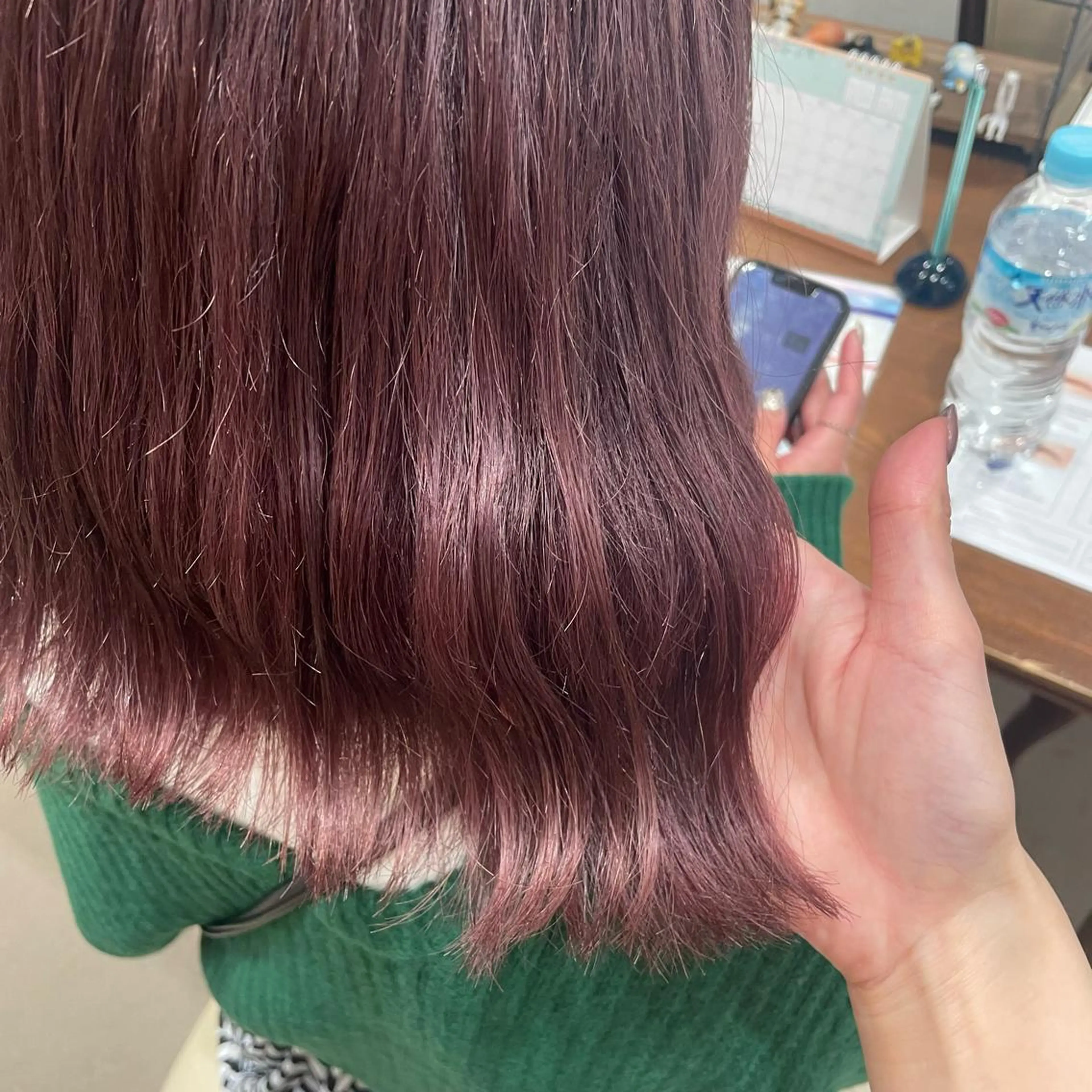 カラー ラベンダーカラー ピンクカラー ピンクラベンダー ヘアカラー 🍪ﾖｼｲﾊﾙﾈ🍪 ﾗﾍﾞﾝﾀﾞｰｶﾗｰのヘアスタイル