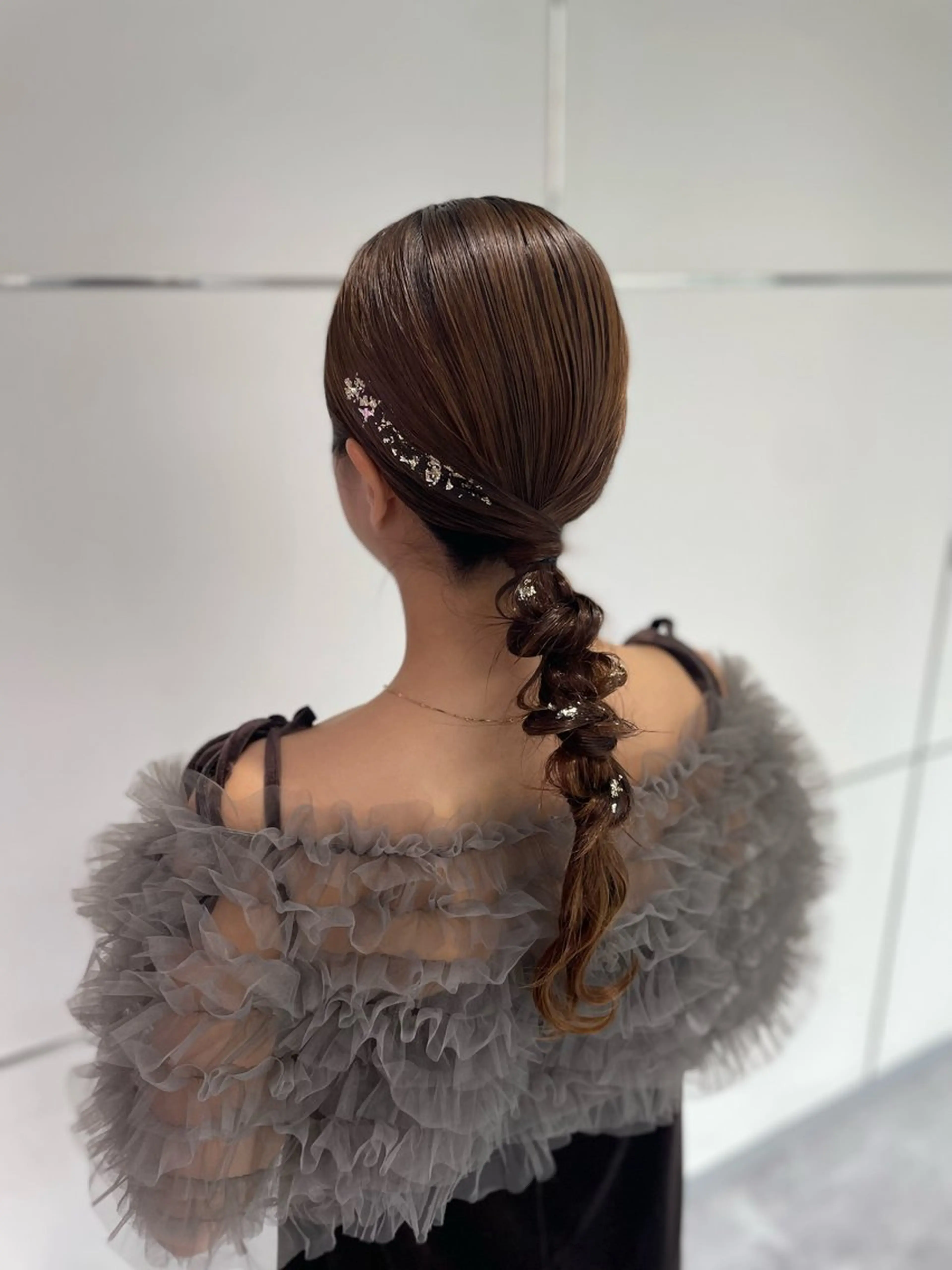 ヘアアレンジ 結婚式・ブライダル Ess  艶髪/髪質改善/韓国風【エス】所属・KAMIHIRA RINAのヘアスタイル