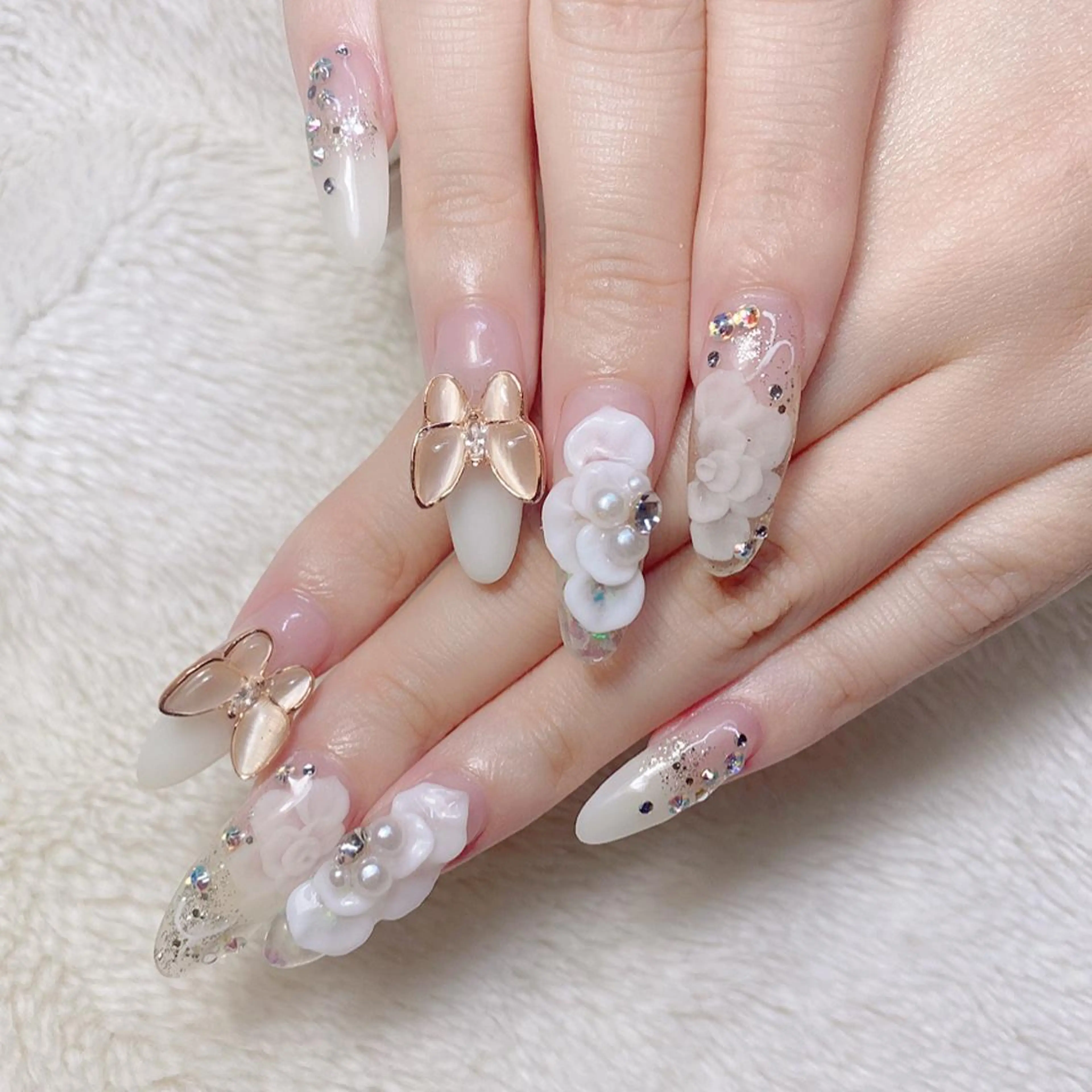 ネイル ハンドネイル RiLion💗 Risa🦋💜のネイルデザイン