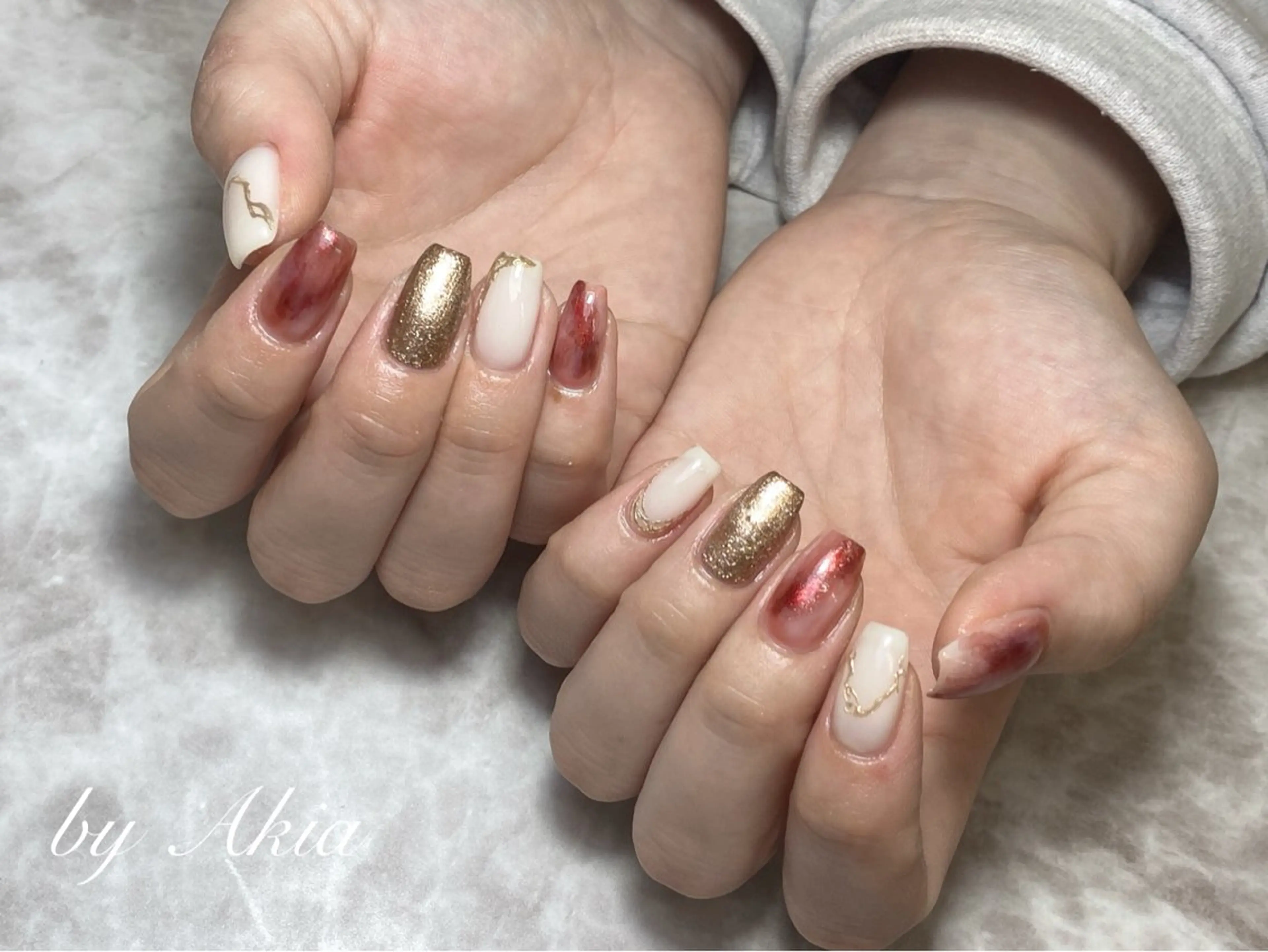 ネイル ハンドネイル 閨匠ビューティサロン 銀座店のネイルデザイン