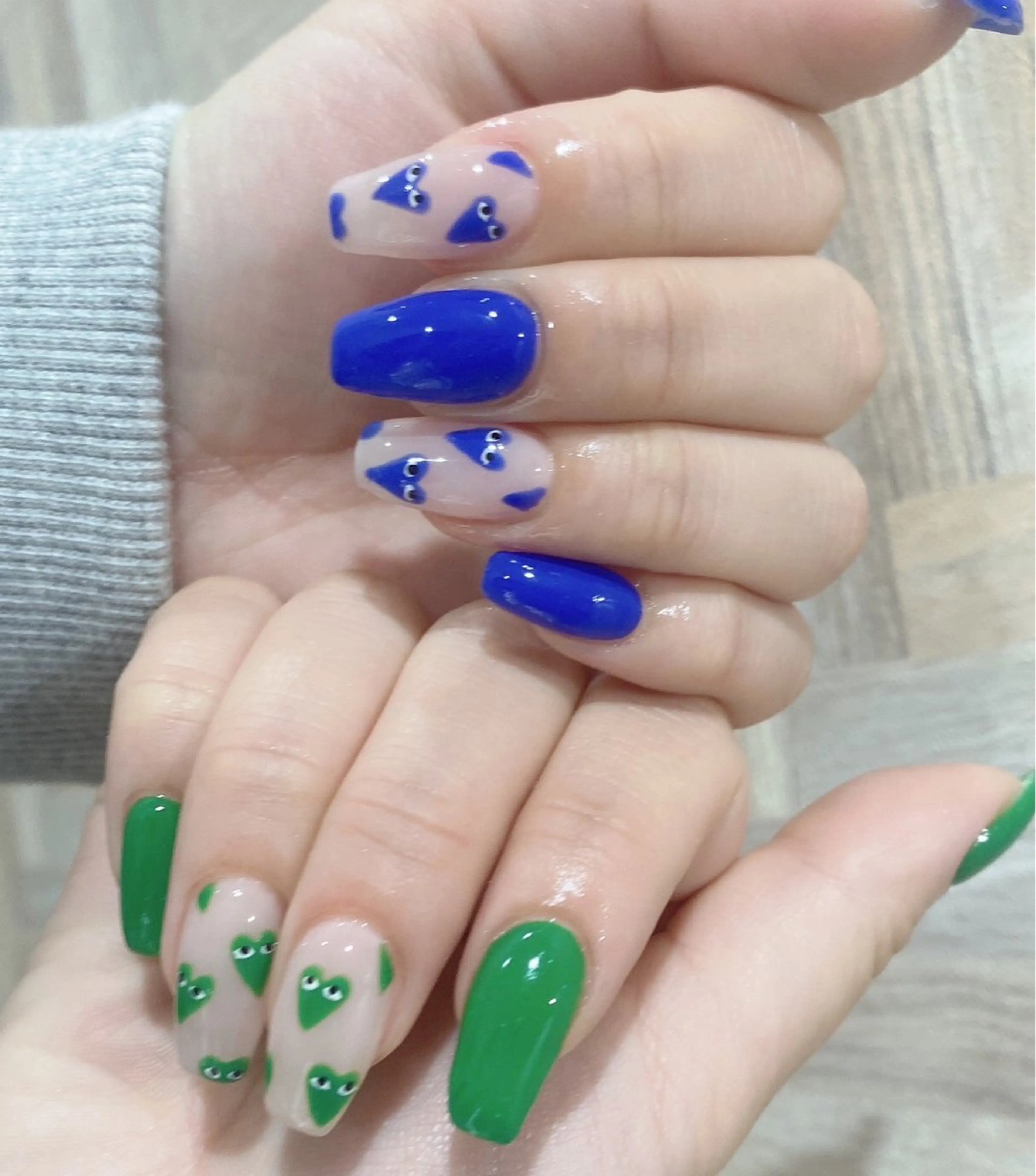 〖ハンド/オフあり〗アート4本コースの写真