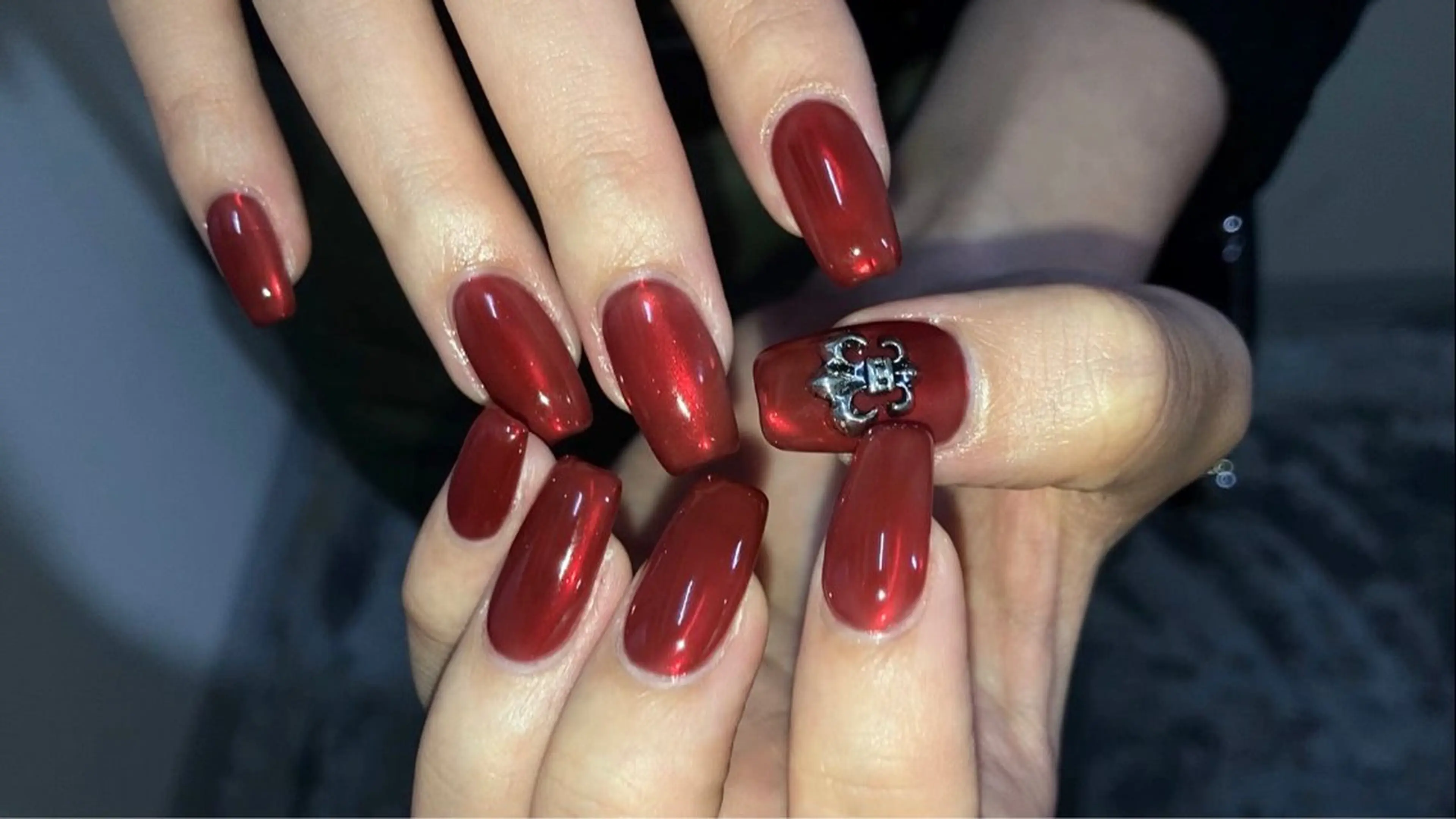 ネイル ハンドネイル フットネイル kana/モード ・グランジ⛓🎼のネイルデザイン