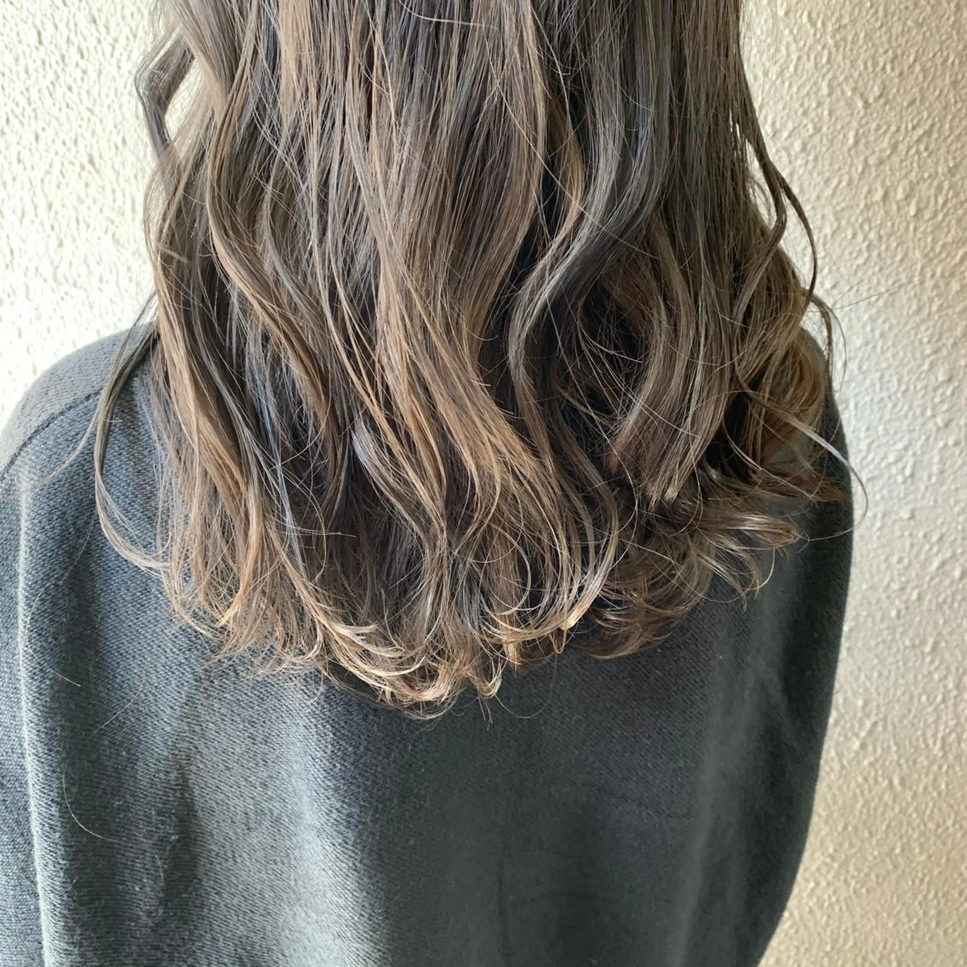 セミロング カラー chouette/ 根本優希のヘアスタイル