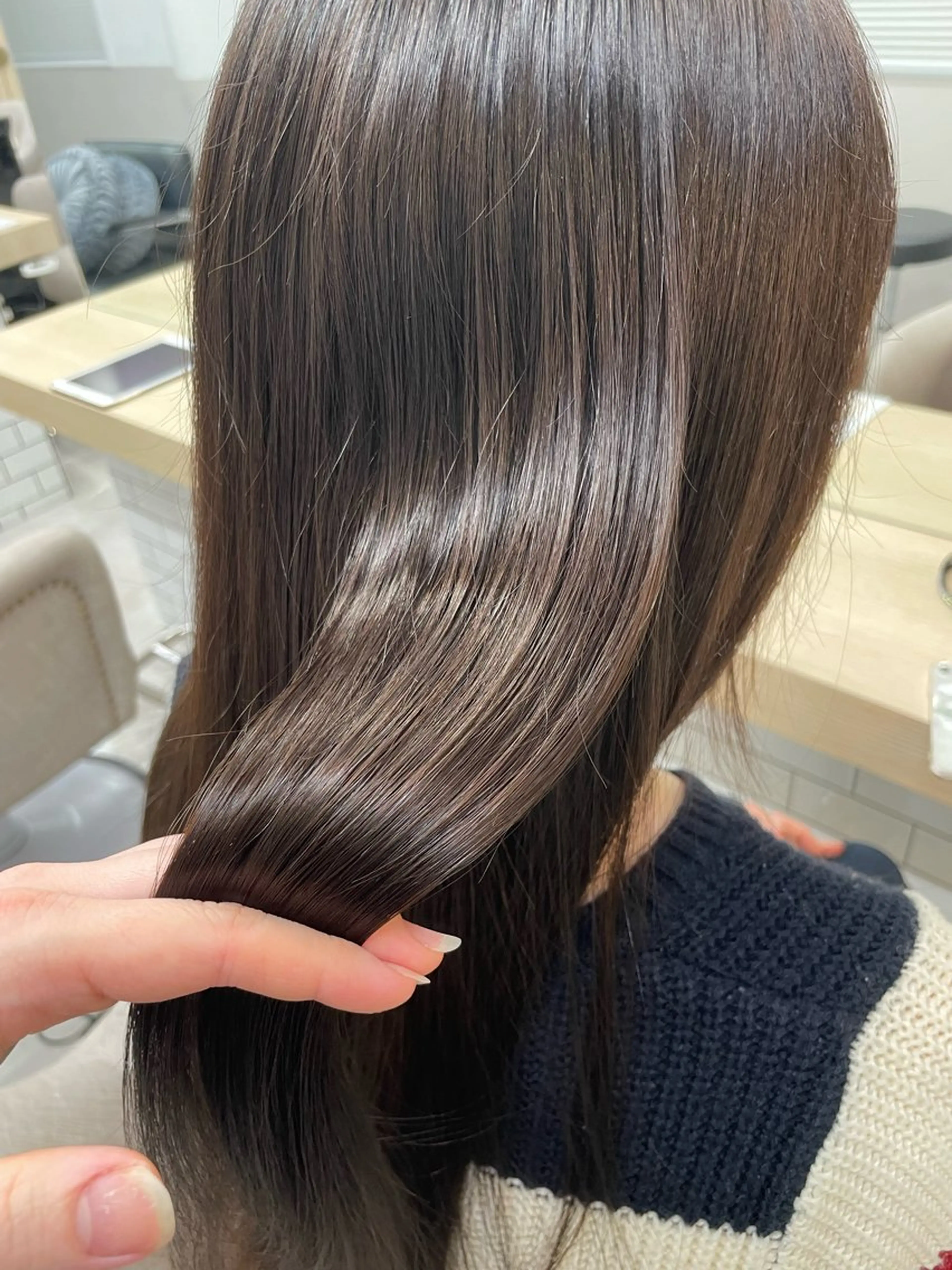 ロング 縮毛矯正 トリートメント Luana🫧艶髪 🫧NOAのヘアスタイル