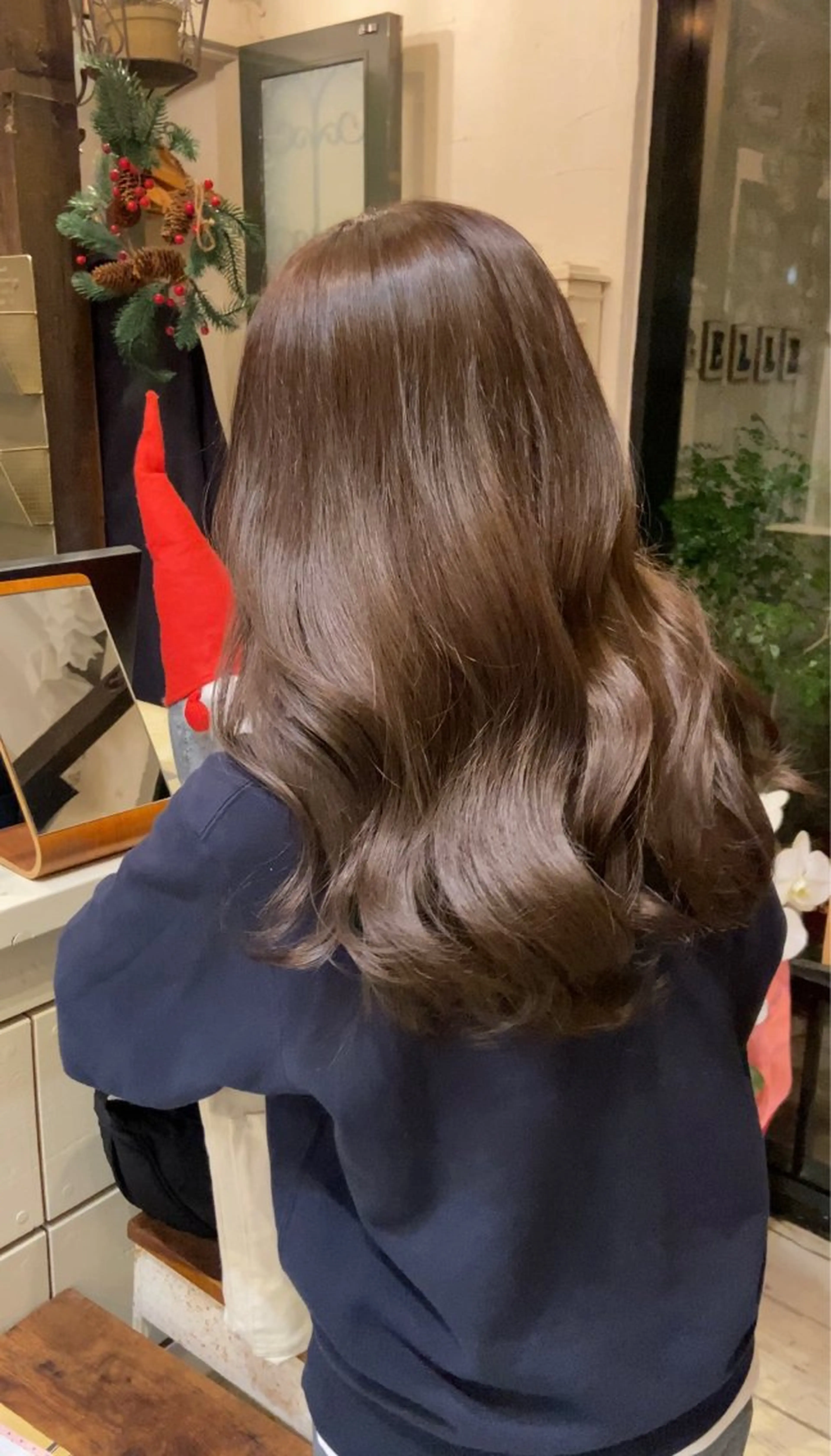 ロング カラー ブラウンカラー カット ヘアカラー トリートメント ダメージレス美容師 🌱水島侑理のヘアスタイル