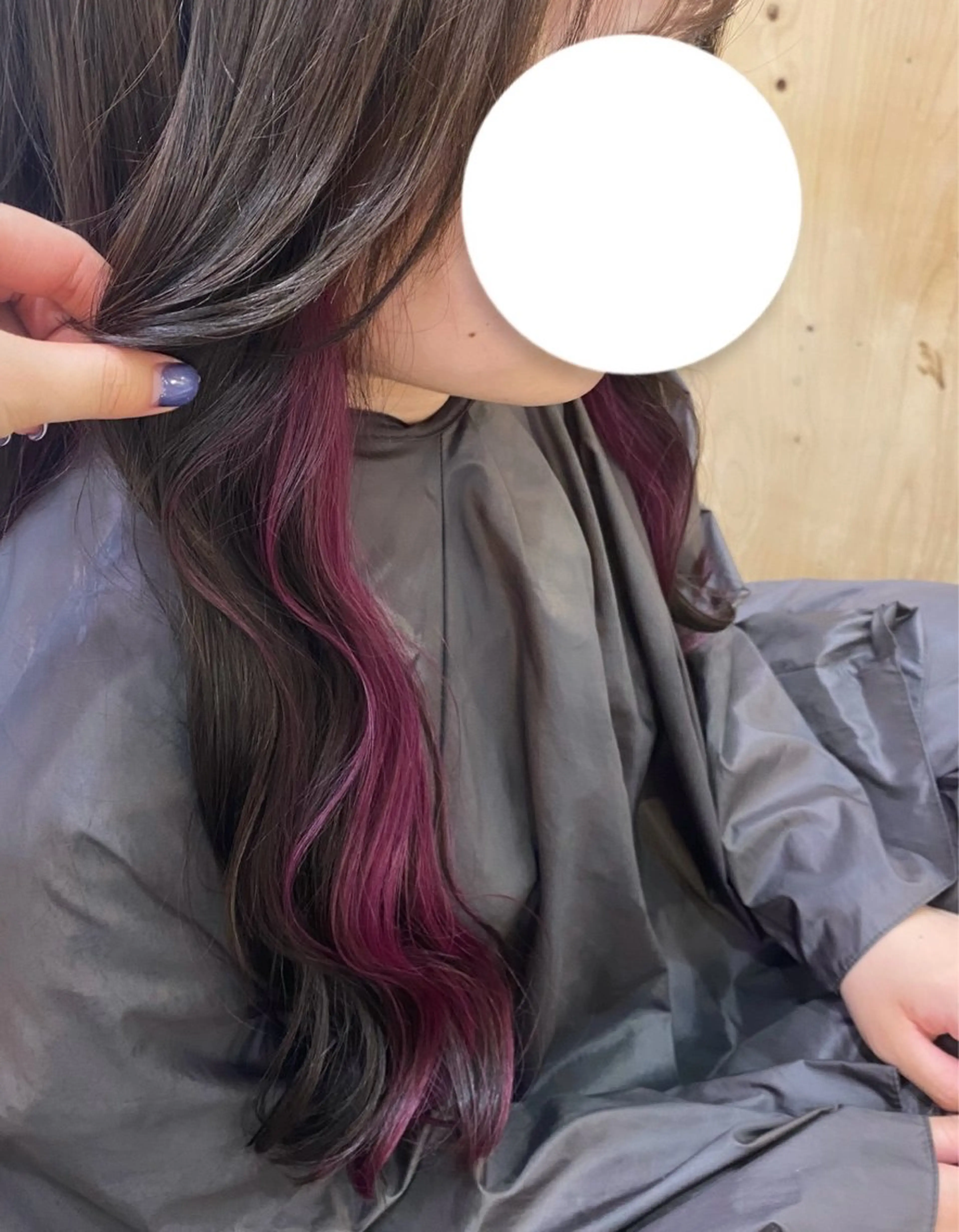 ロング カラー ブリーチ デザインカラー インナーカラー トリートメント ヘアカラー 海琉/ハイトーン/ 透明感カラー💛のヘアスタイル