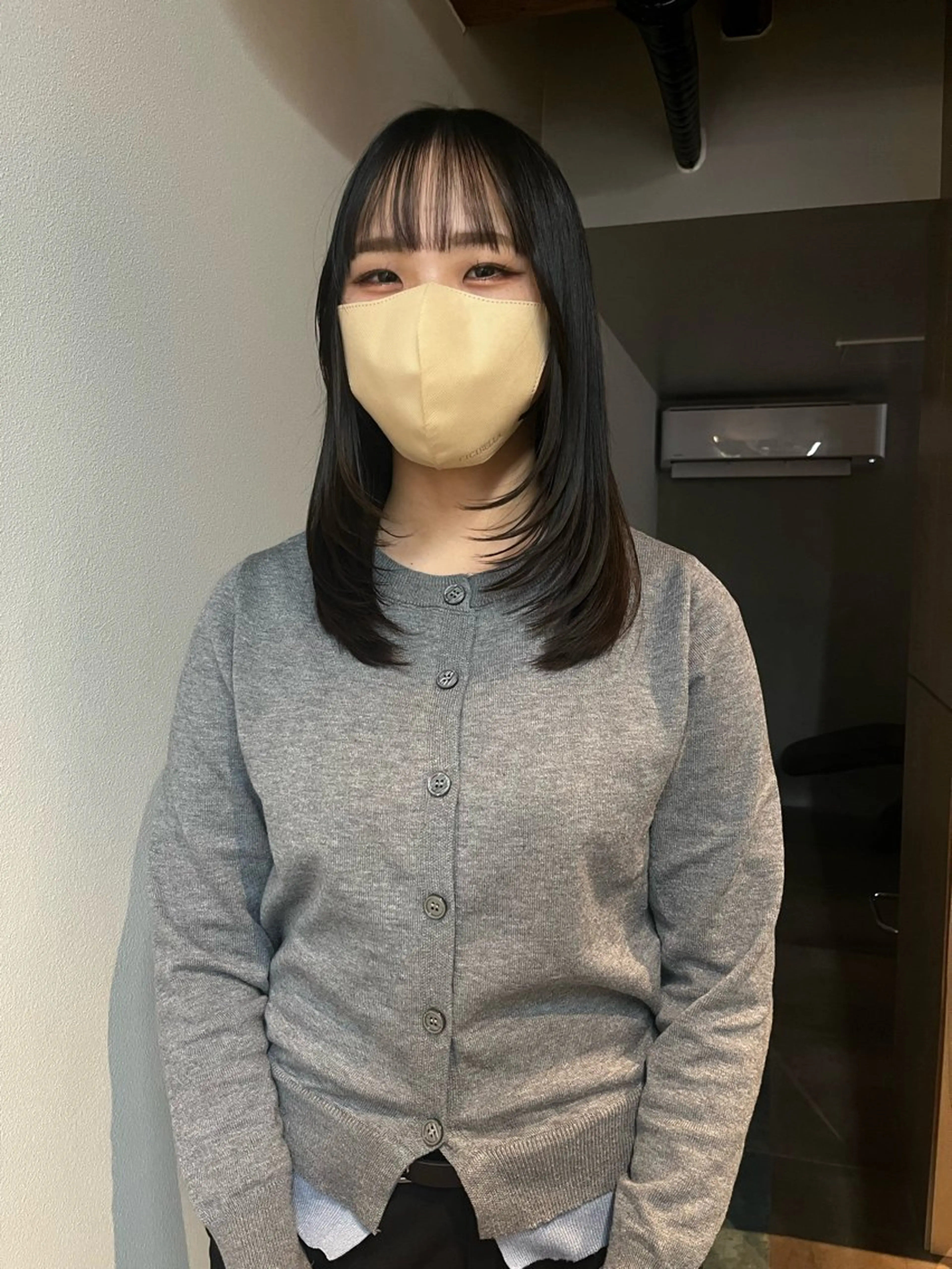 ミディアム 三浦 ふたばのヘアスタイル