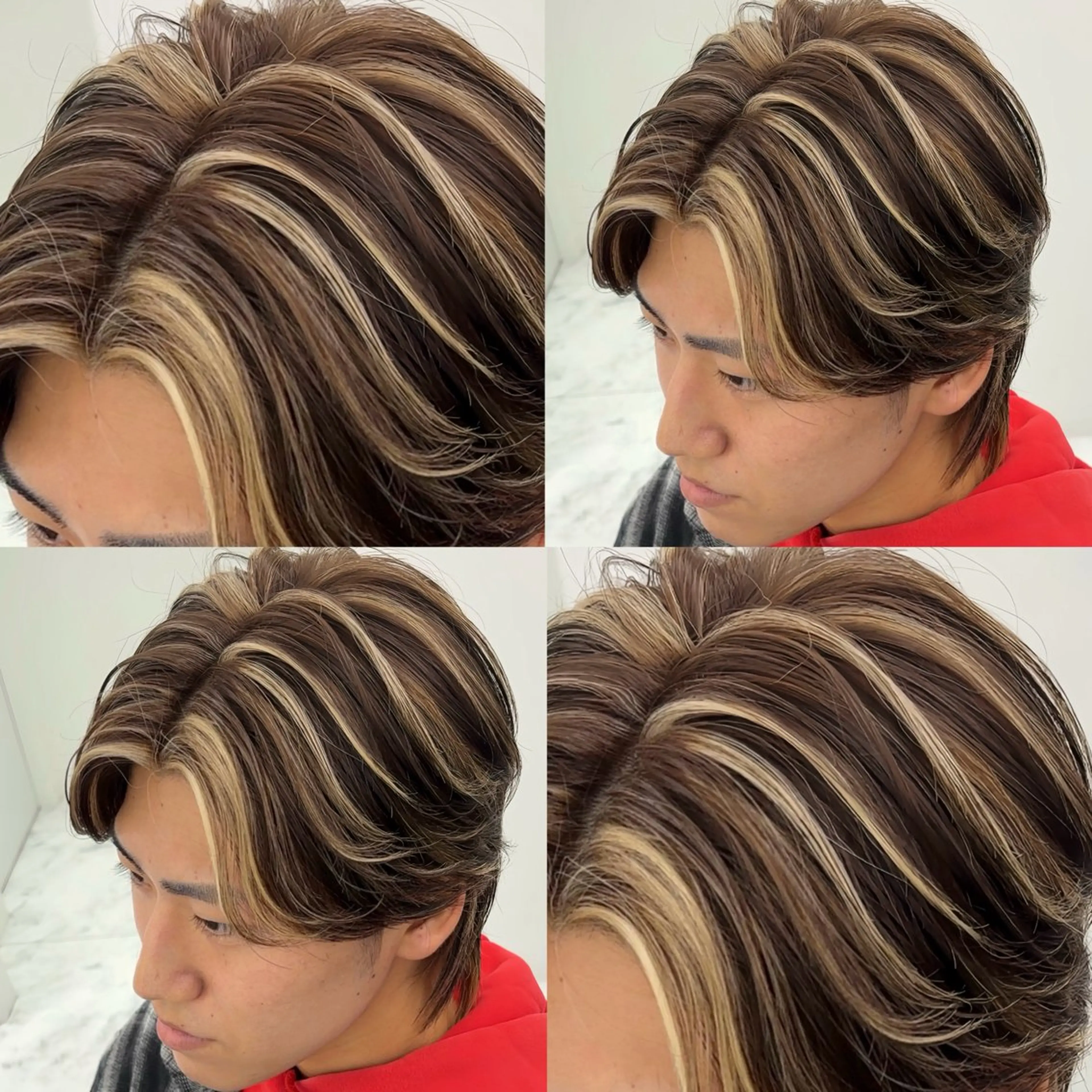 カラー メンズ メンズメッシュ メッシュ メンズカット ‪‪/メッシュのヘアスタイル