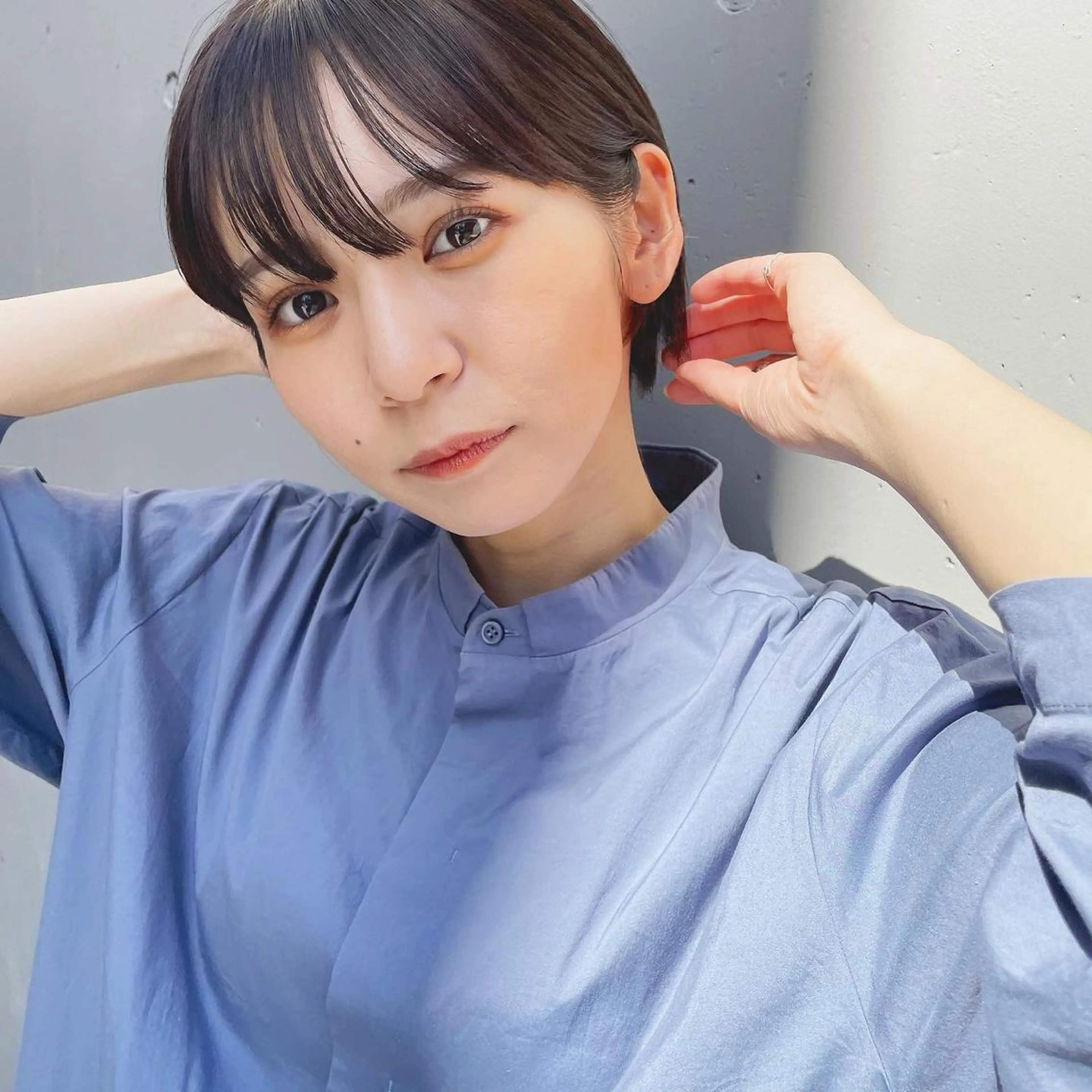 ショート ショートヘア サイドバング GO TODAY SHAIRE SALON京都店所属・京都/メンズカット/ レディース/yukiのヘアスタイル