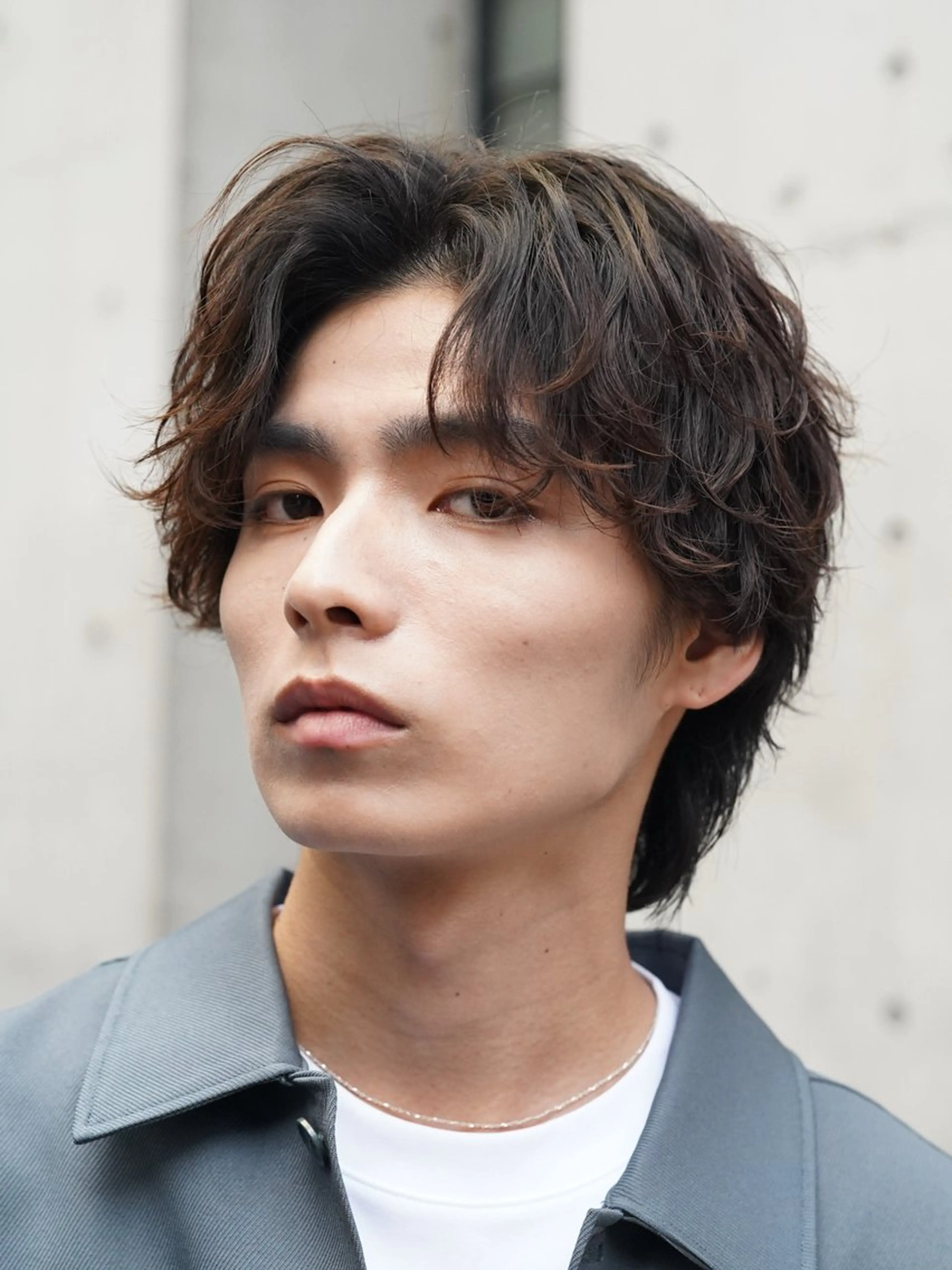 パーマ メンズ カット パーマ 名古屋メンズカラー 特化小林我修のヘアスタイル