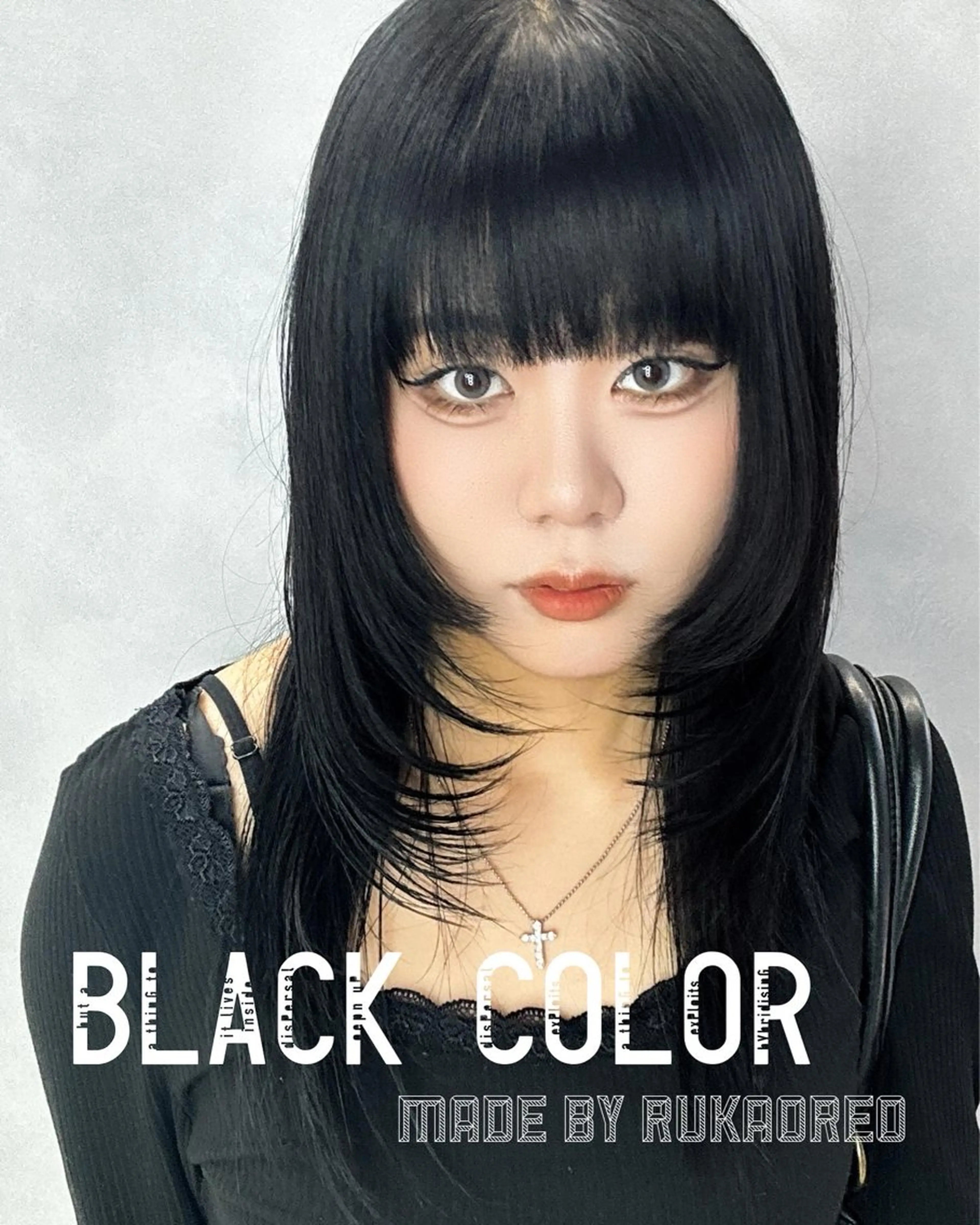 カラー ALBUM池袋店所属・レイヤー💚ショート なかむらるか🐬💞のヘアスタイル