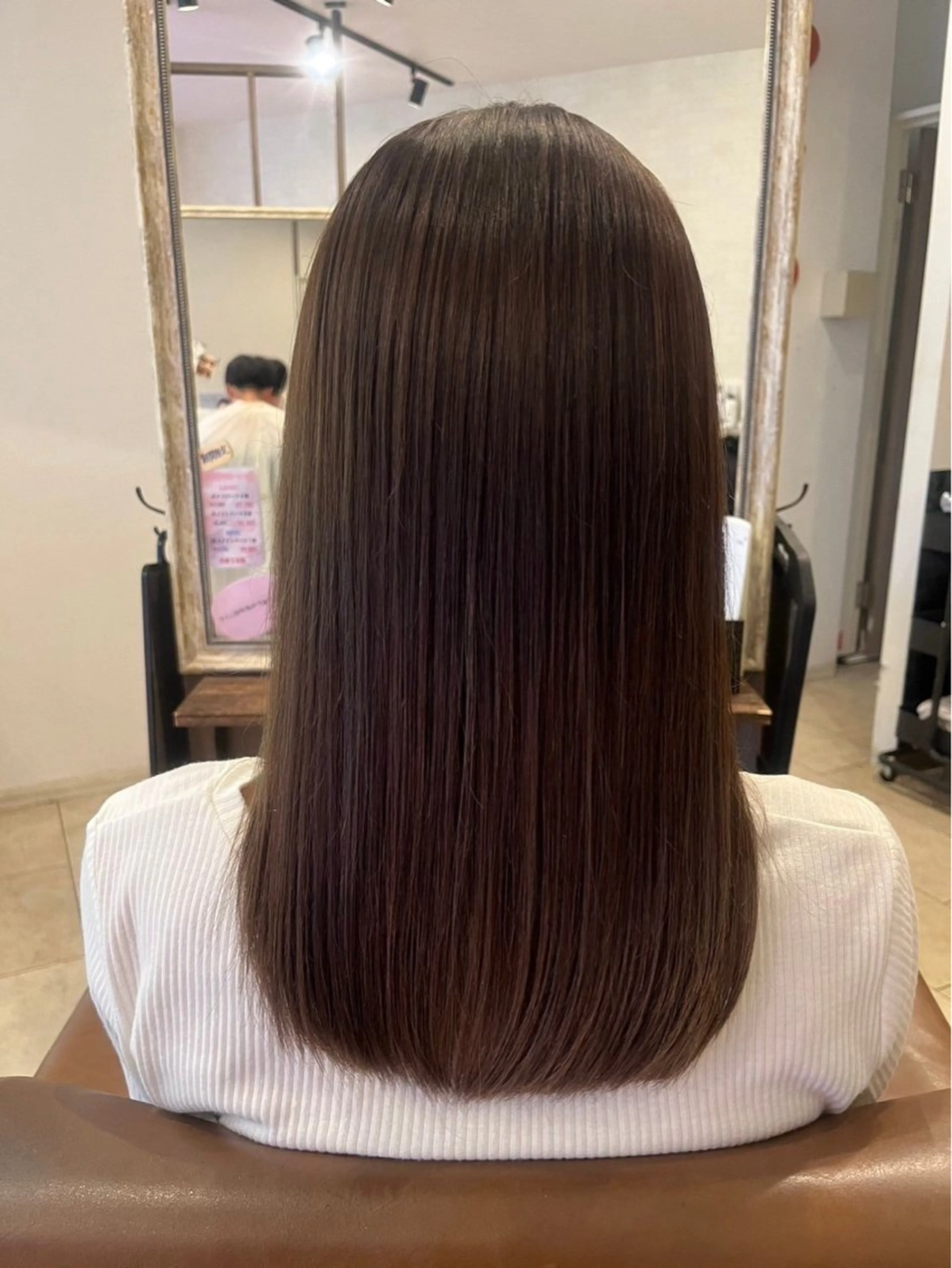 ロング カラー Cuthie所属・沖本 あやののヘアスタイル