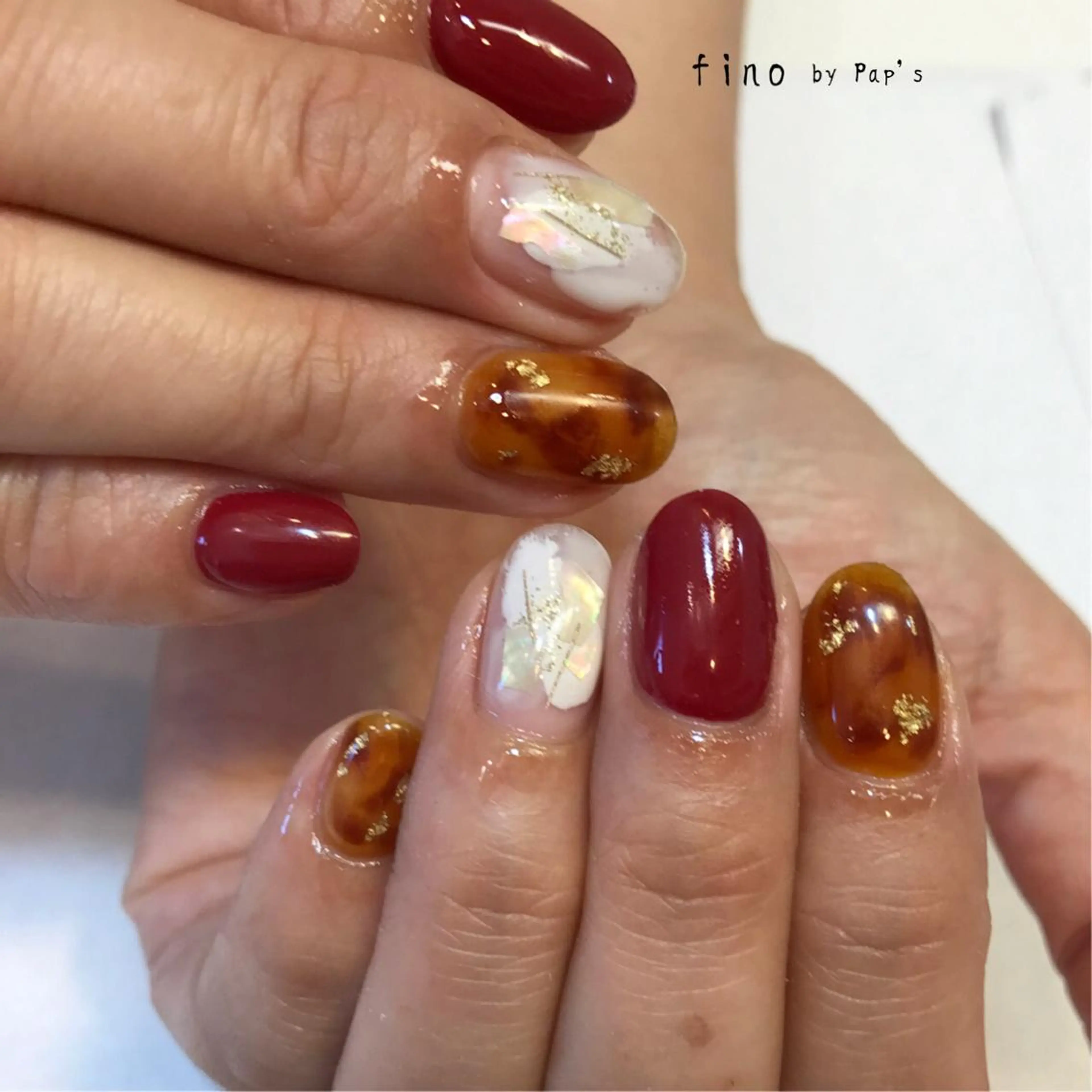 ネイル fino by Pap's所属・西畠 真由美のネイルデザイン