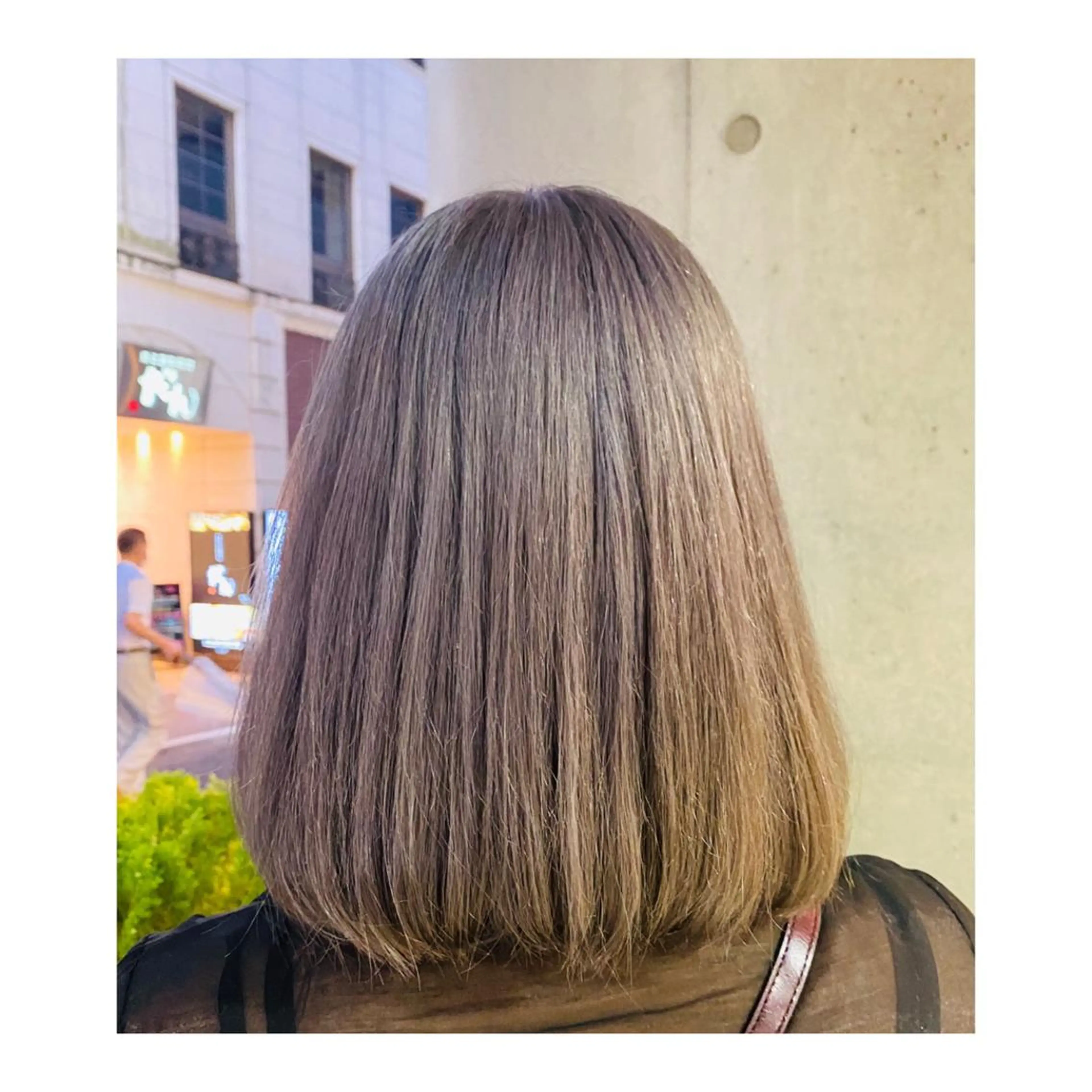 ミディアム カラー vi-ta田町 ⭐️髪質改善⭐️のヘアスタイル