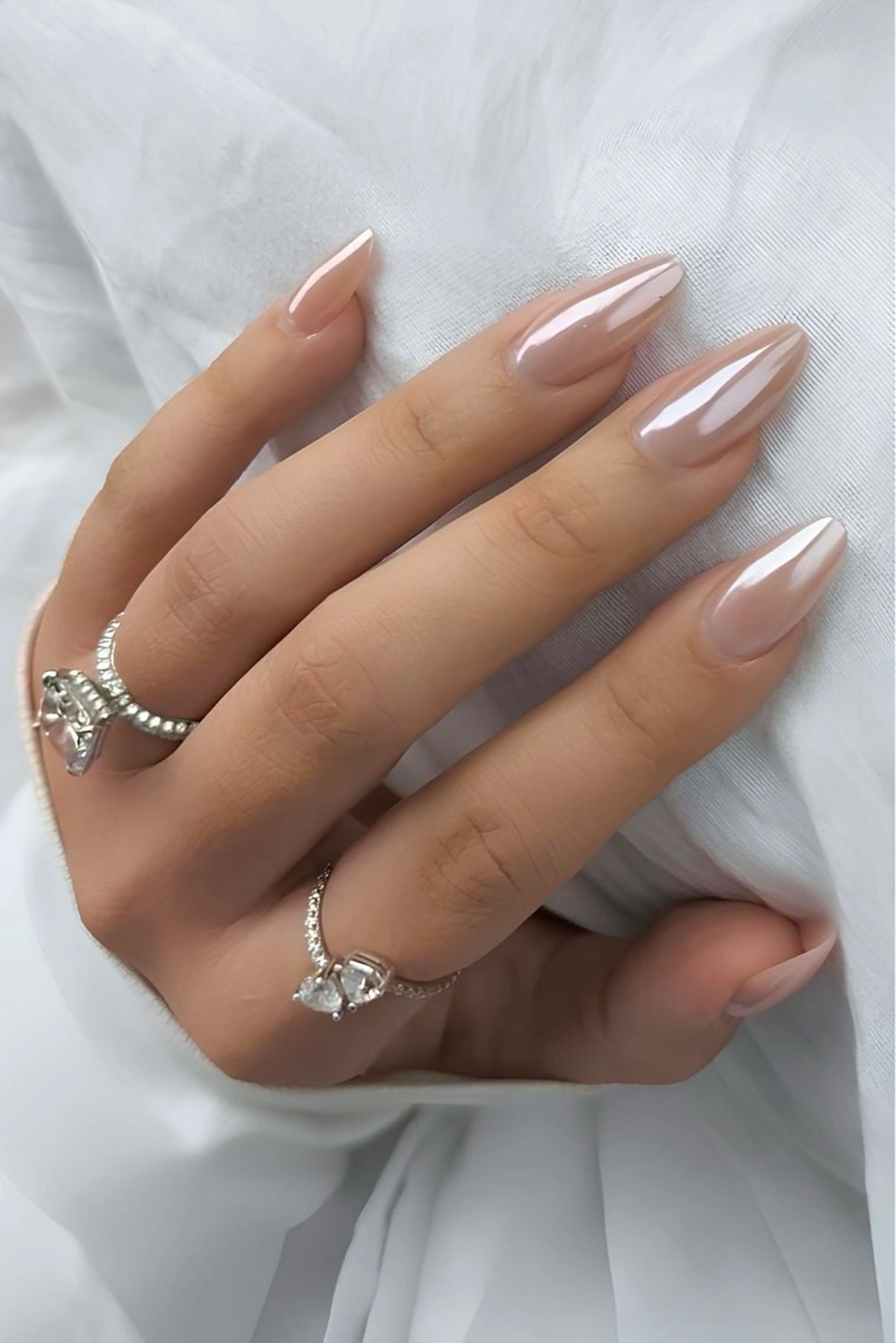 ネイル アートネイル 長さ出し ジェルネイル マグネットネイル ニュアンスネイル ハンドネイル Cloudy Chan 歌舞伎町のネイルデザイン