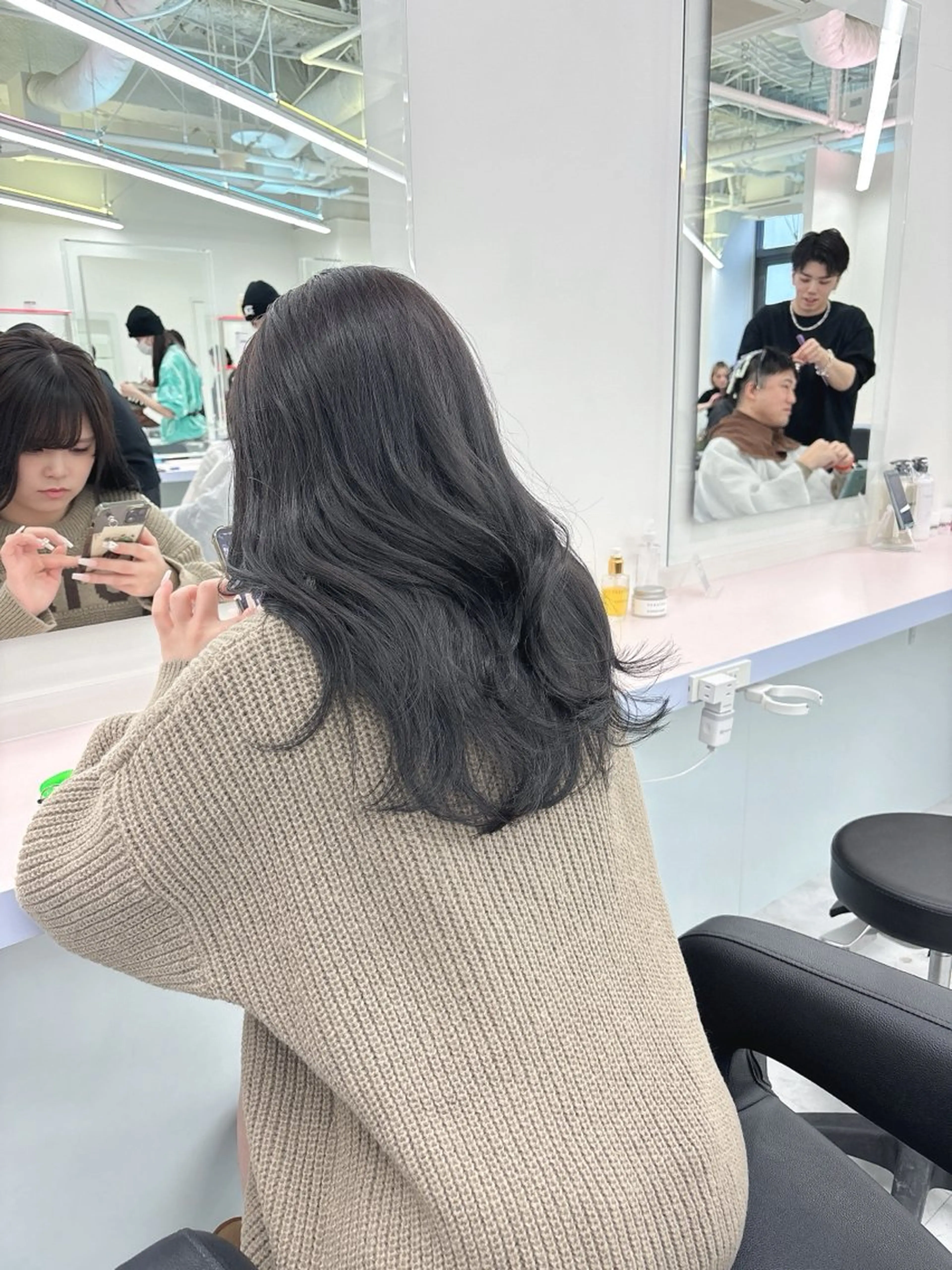 ロング カラー 💕STANCE 満足仕上げヒロキのヘアスタイル