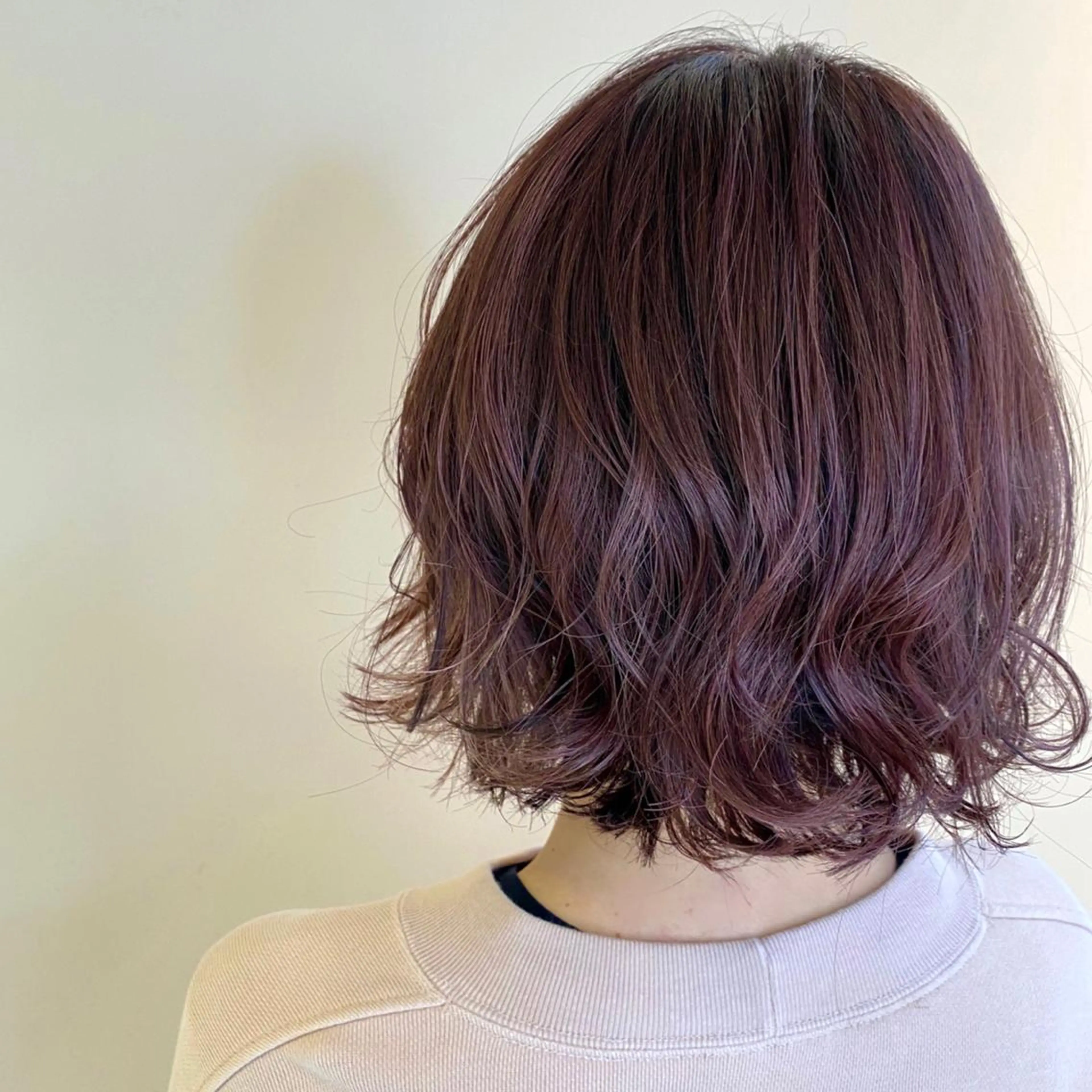 ショート カラー イルミナカラー ピンクカラー ショート/ボブ🌿 大野ちかのヘアスタイル