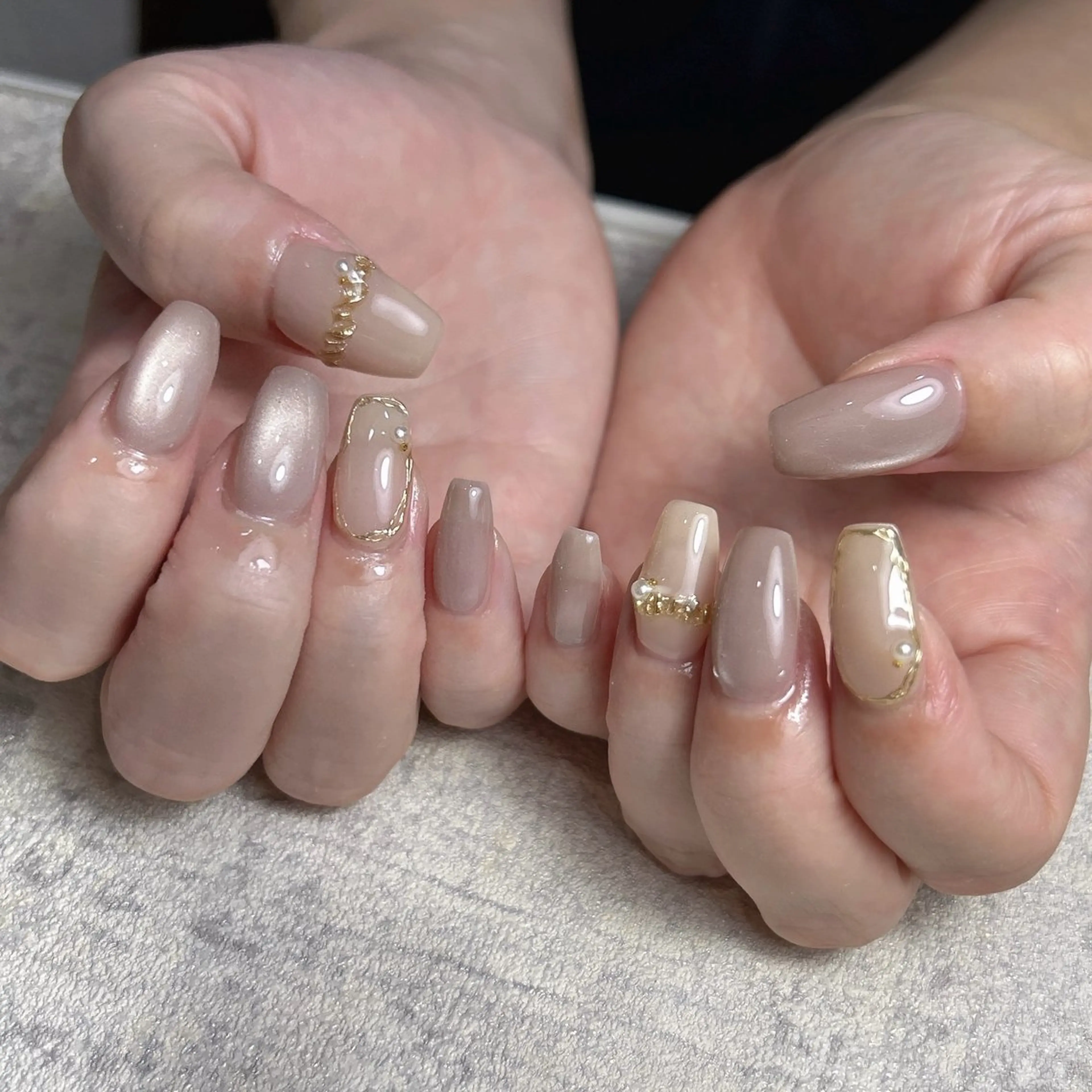 ネイル among アマン所属・lecoa_ kana／amongのネイルデザイン