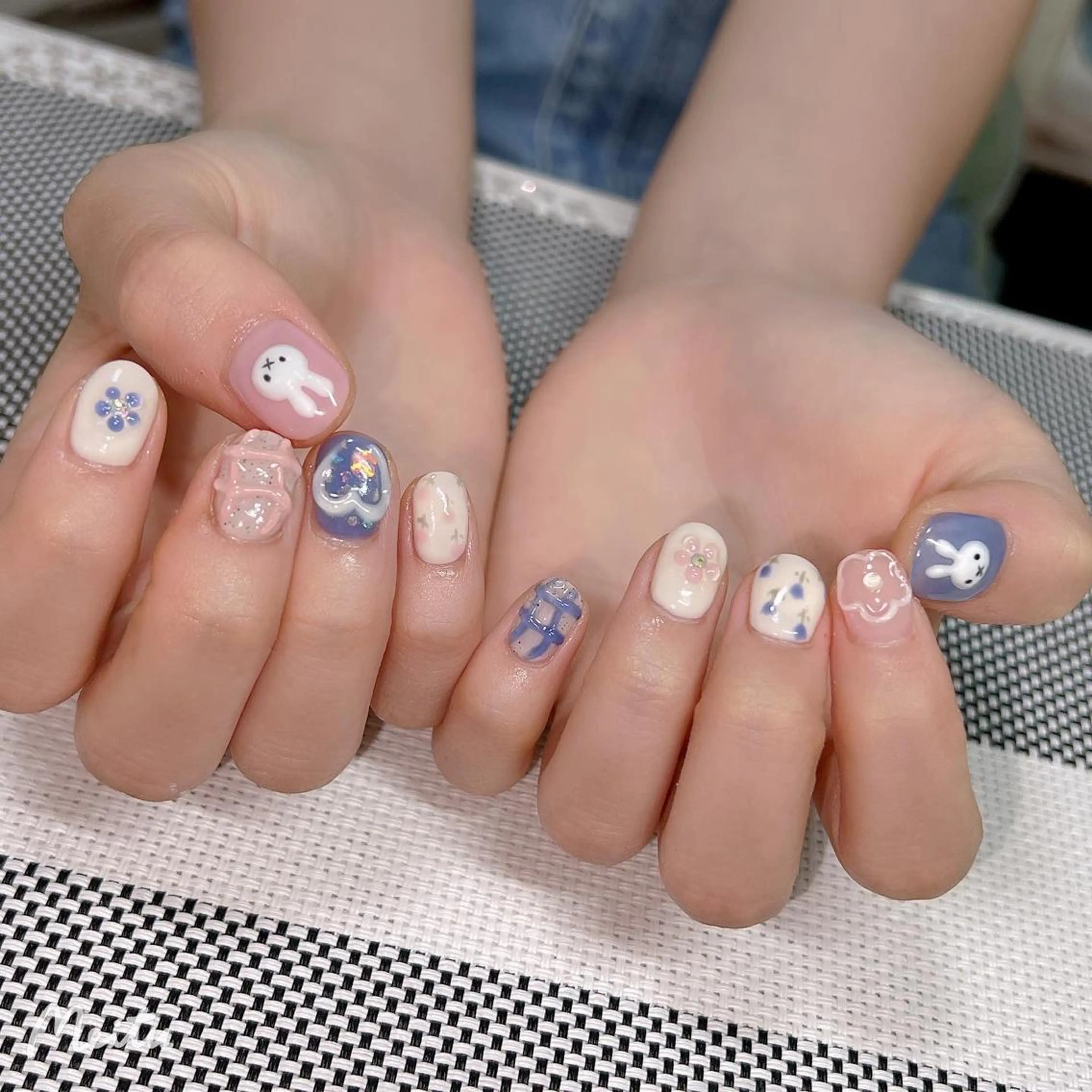 ネイル ニュアンスネイル 林 ✨syousyouのネイルデザイン