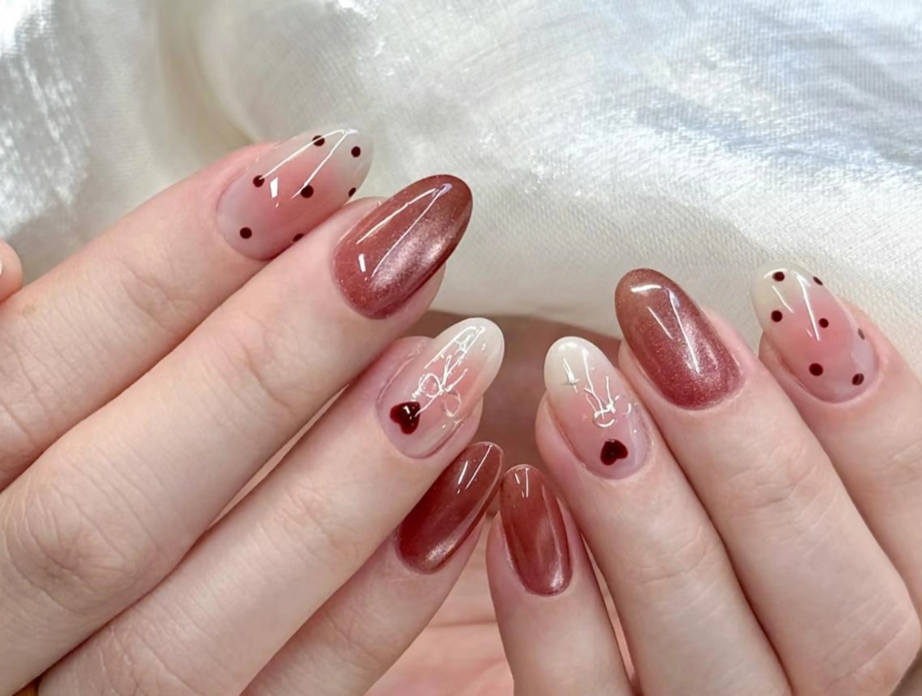 ネイル ハンドネイル By moonネイル 🌷ワンホン/韓国風のネイルデザイン